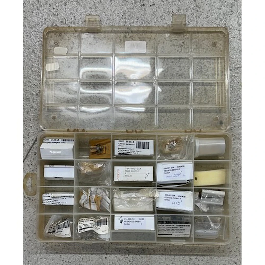 Good compartmental box containing a quantity of new platform...