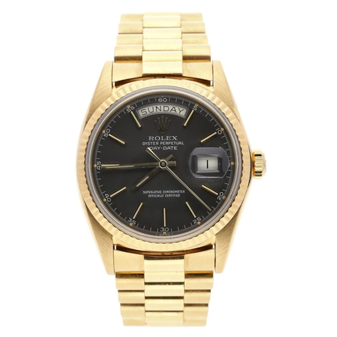 Rolex Oyster Perpetual Day-Date 18ct gentleman's wristwatch,...