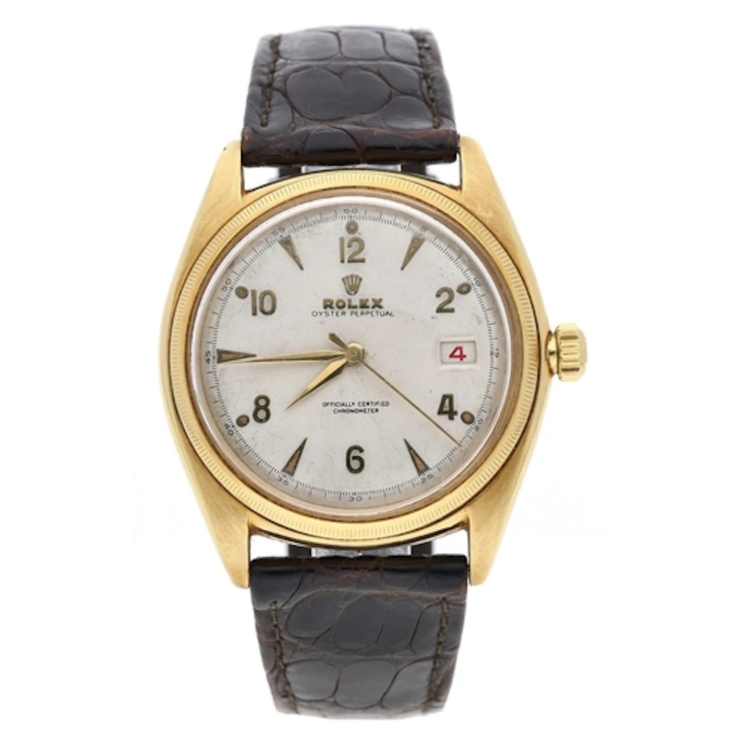 Rolex Oyster Perpetual 'Ovettone' Chronometer automatic 18ct...