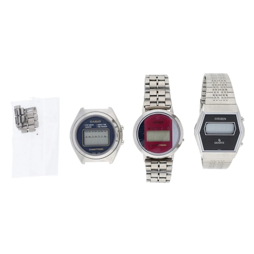 Casio Casiotron digital LCD gentleman's wristwatch, Casio br...