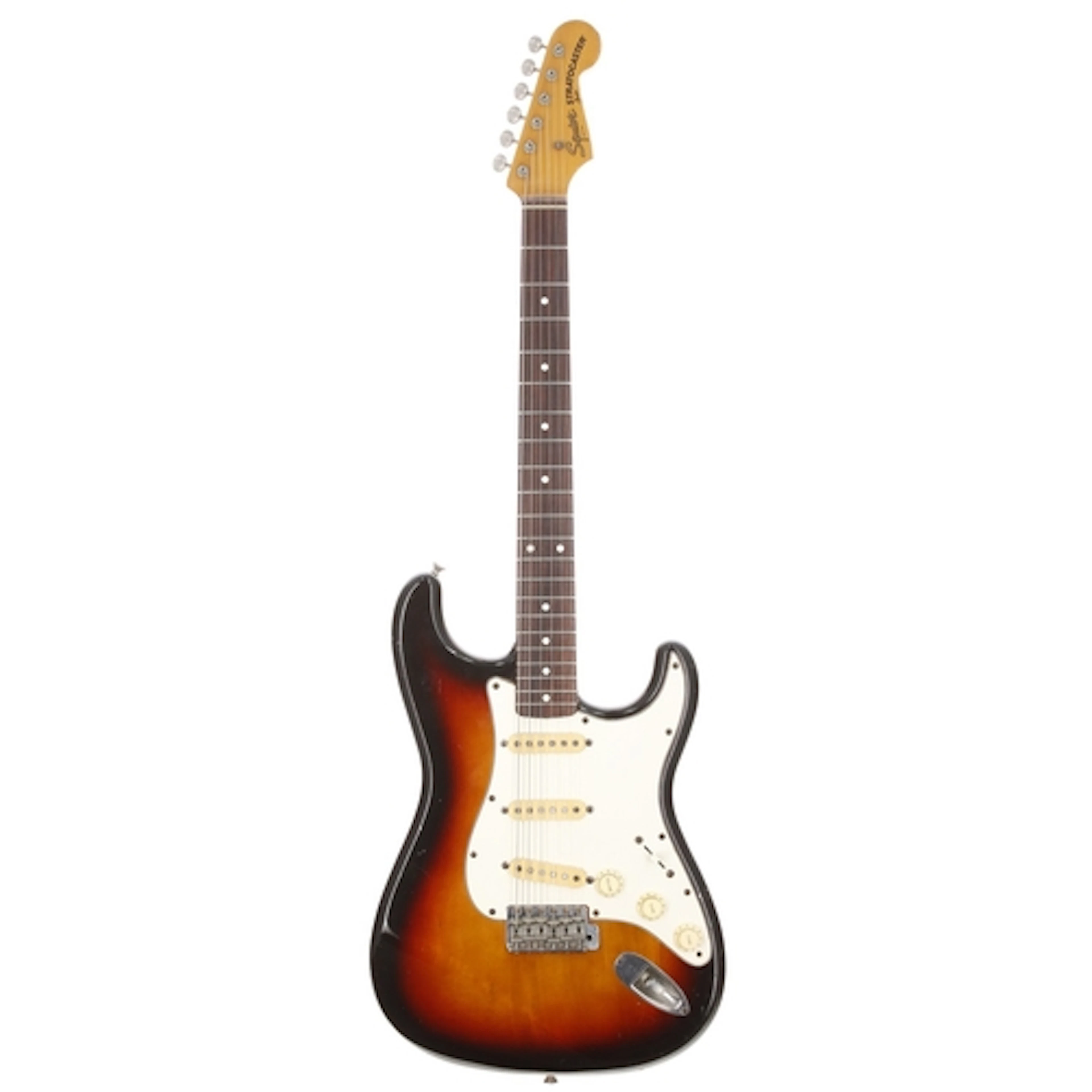 1983 Squier by Fender JV Series Stratocaster electric guitar...