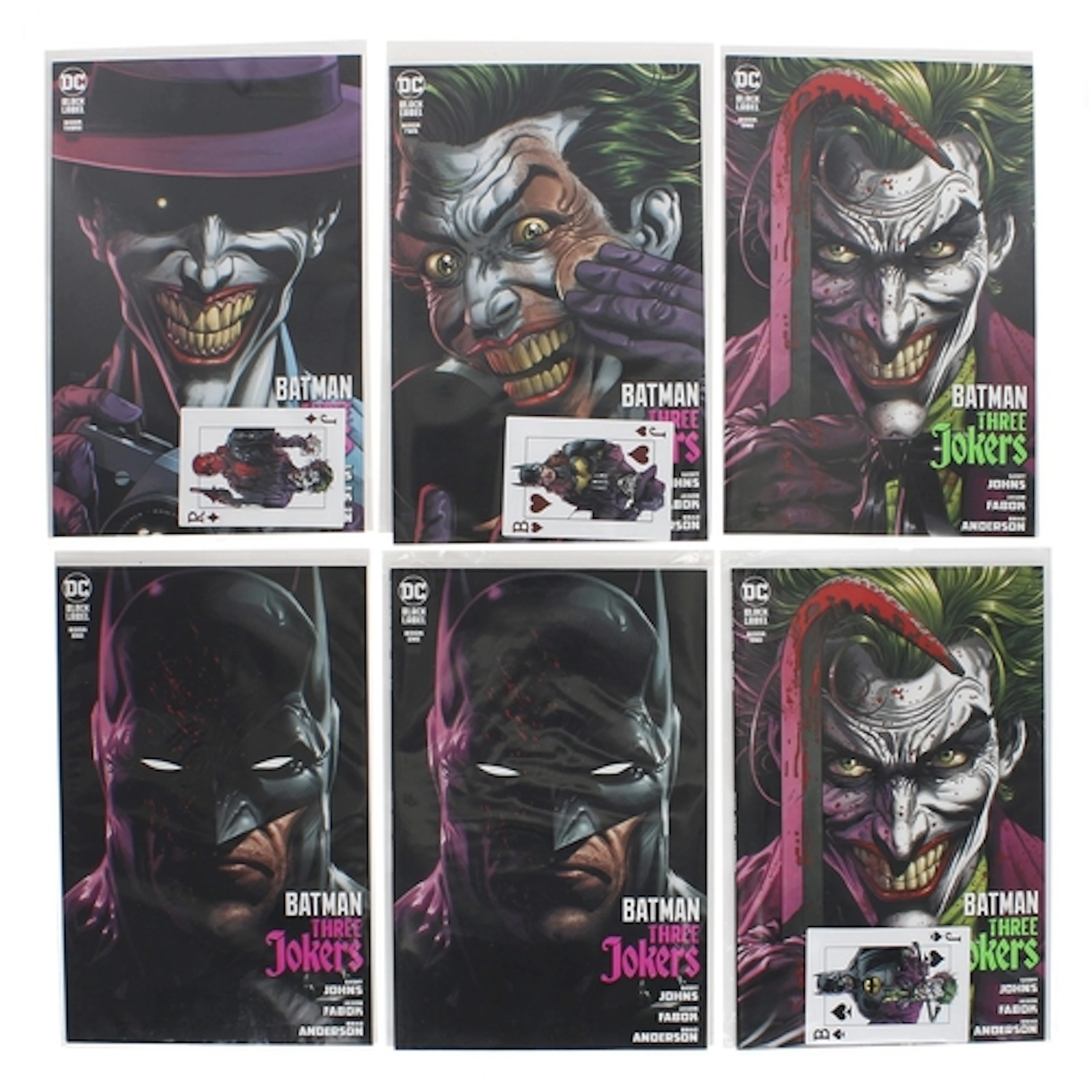 DC Comics, Batman Three Jokers book one (Fabok Variant), cir...