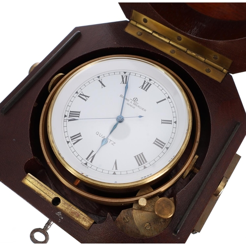 Baume & Mercier, Geneve Quartz marine chronometer, no. 1...