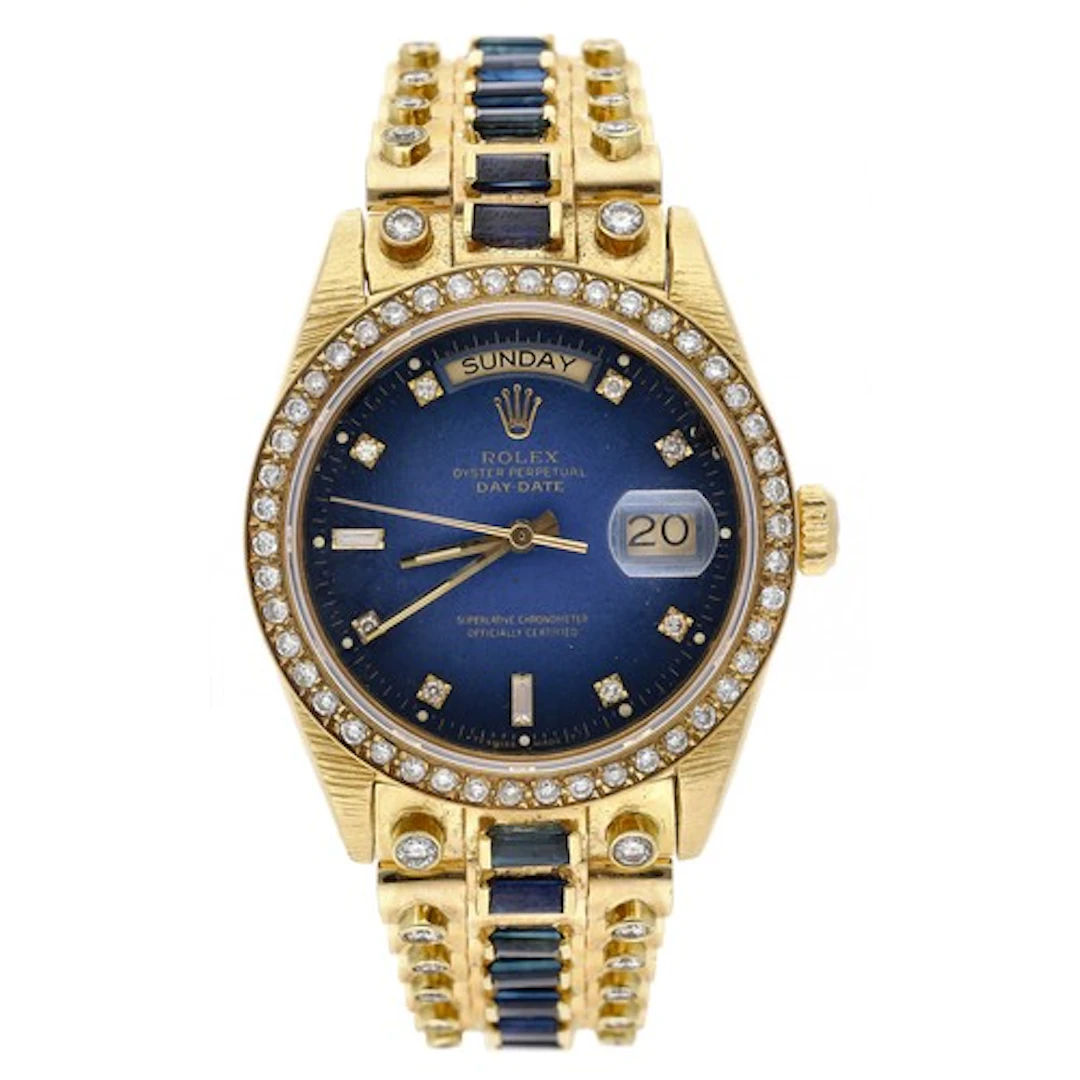 Rolex Oyster Perpetual Day-Date 18ct gentleman's wristwatch,...