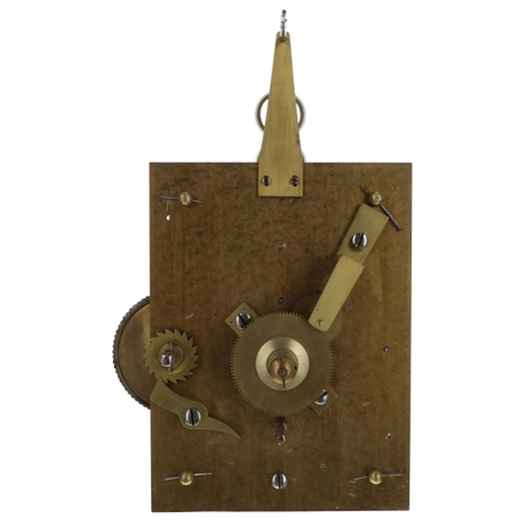 English eight day single fusee clock movement, stamped Dent ...