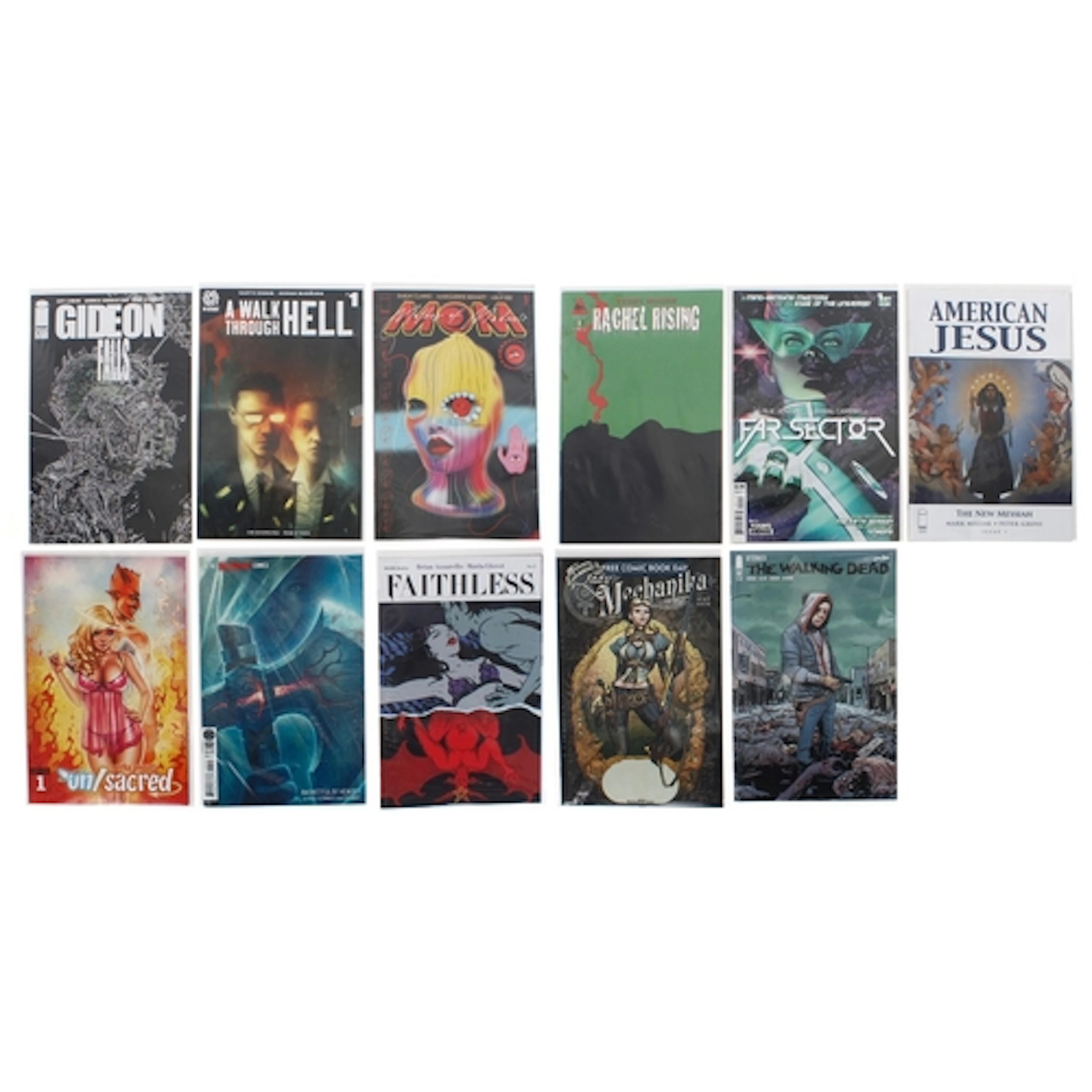 Image Comics, Gideon Falls issue #1, together with a collect...