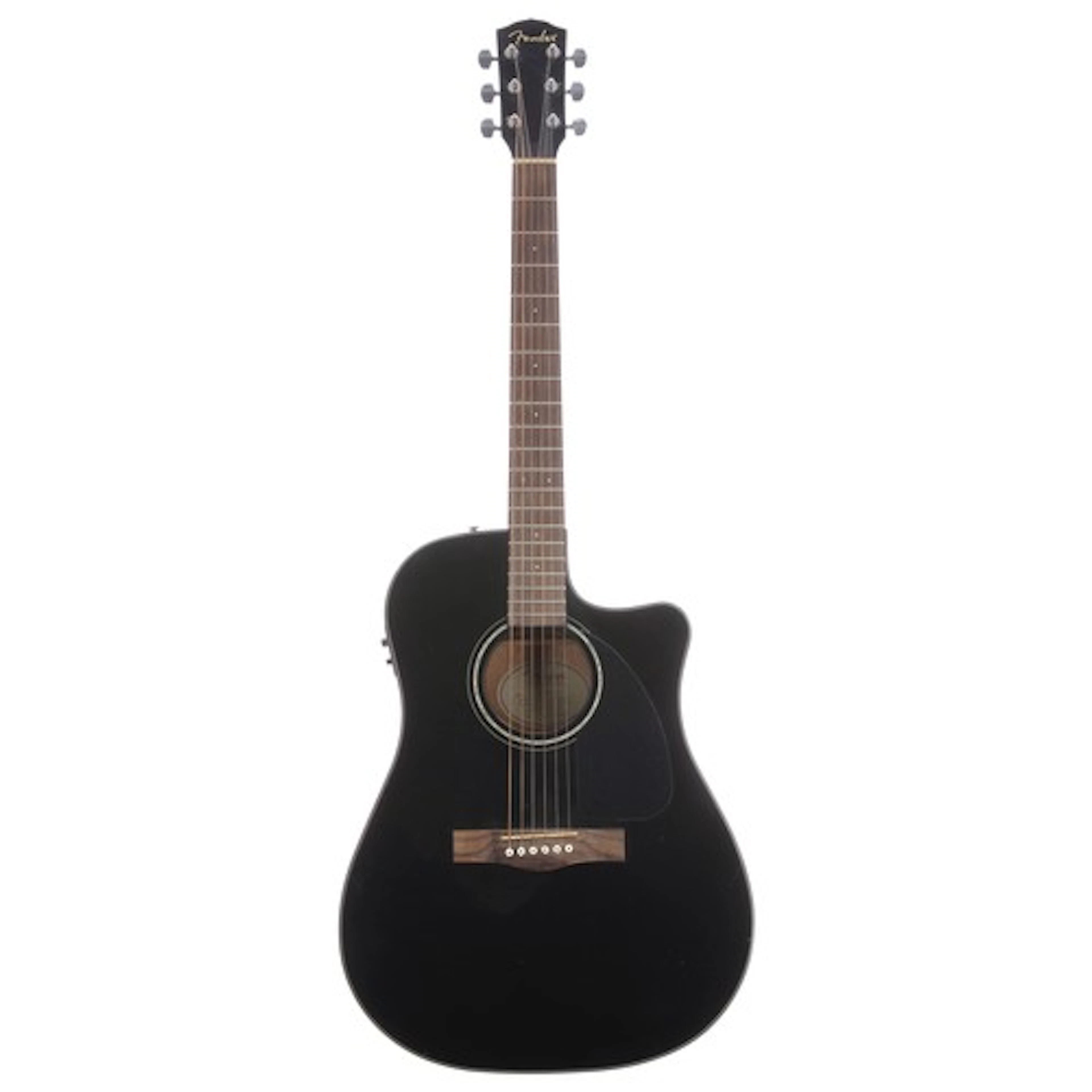 Fender CD60CE-BLK acoustic guitar, made in China; black fini...
