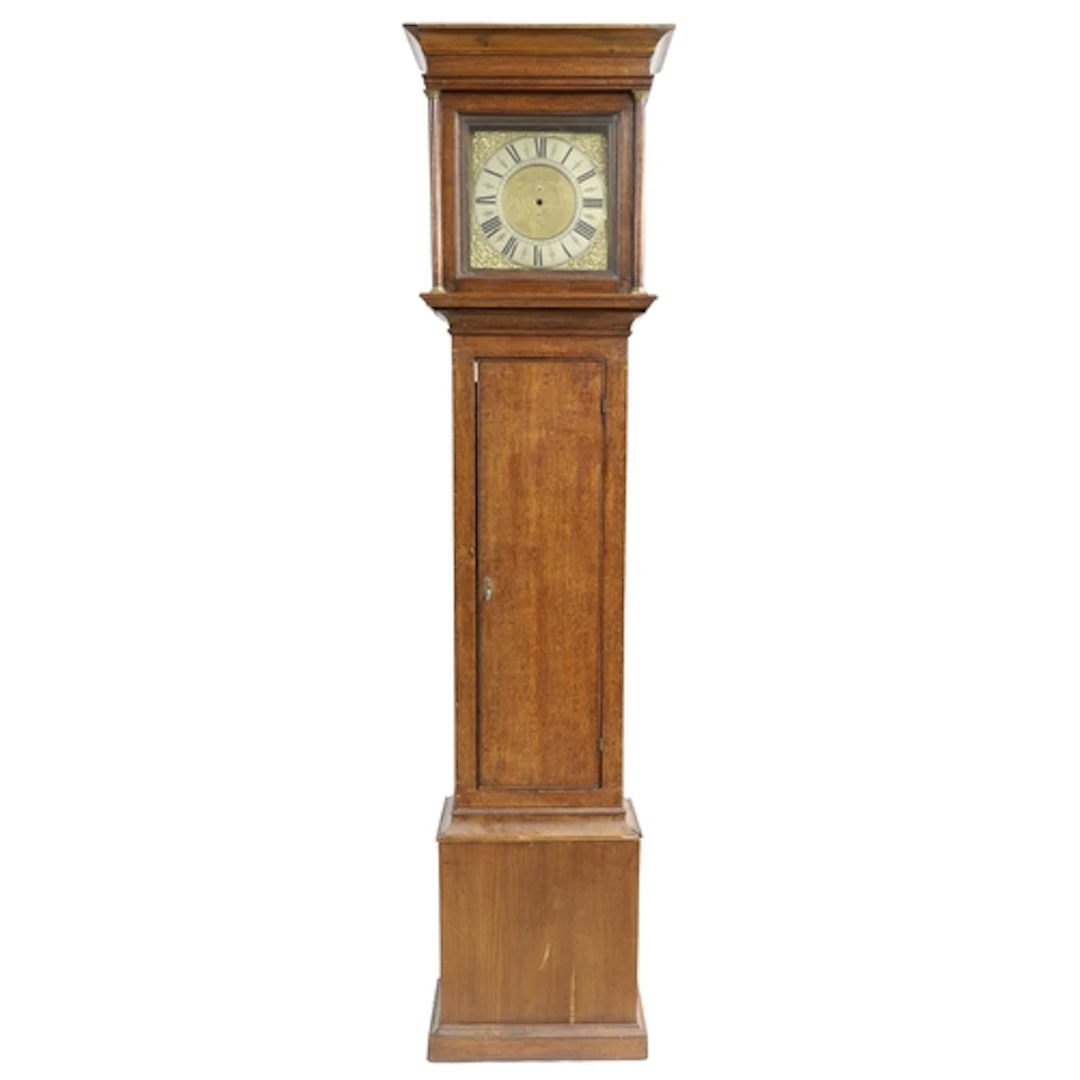 18th century and later oak thirty hour longcase clock, the 1...