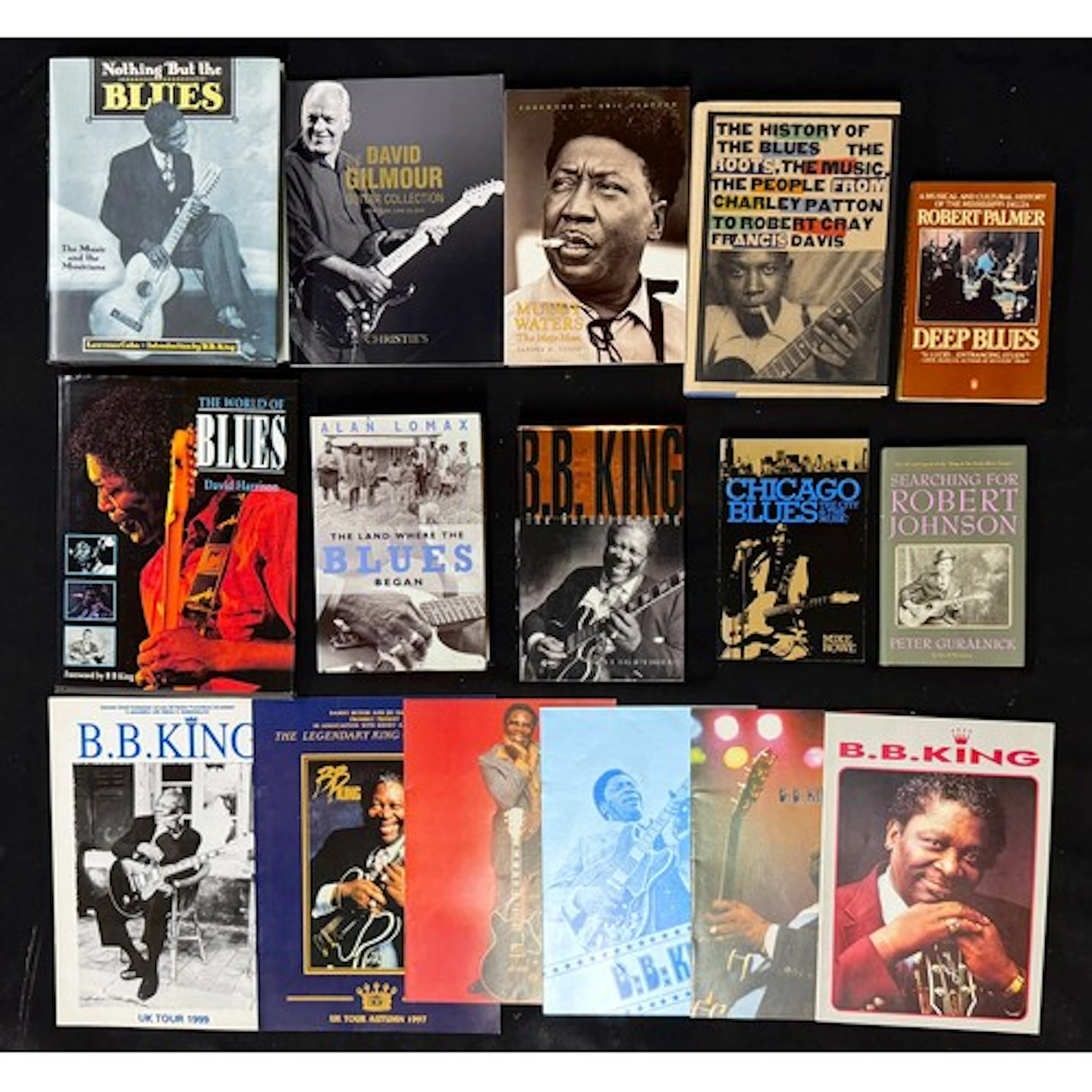 BB King and others - six BB King souvenir tour programmes an...