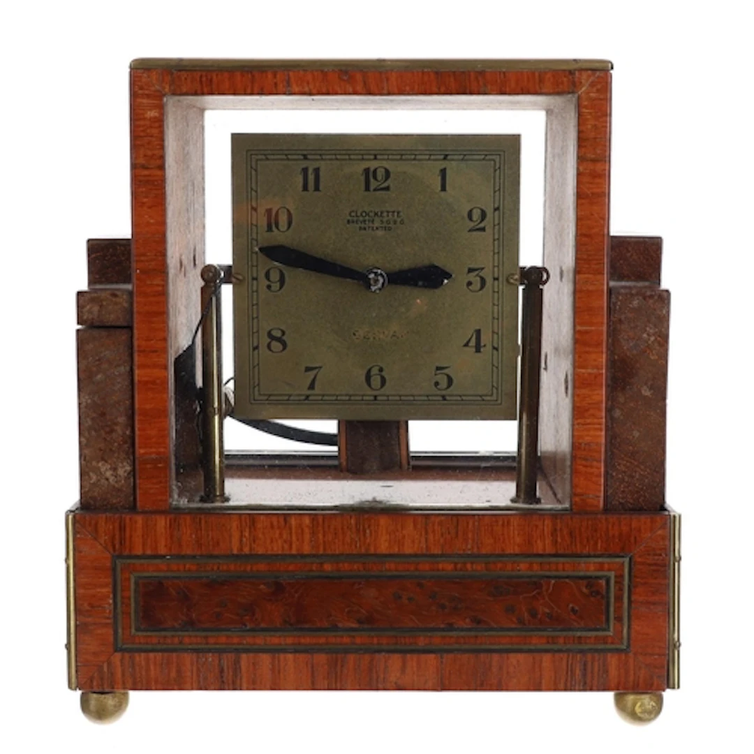Small French Bulle-Clock retailed by Clockette of Paris, qua...