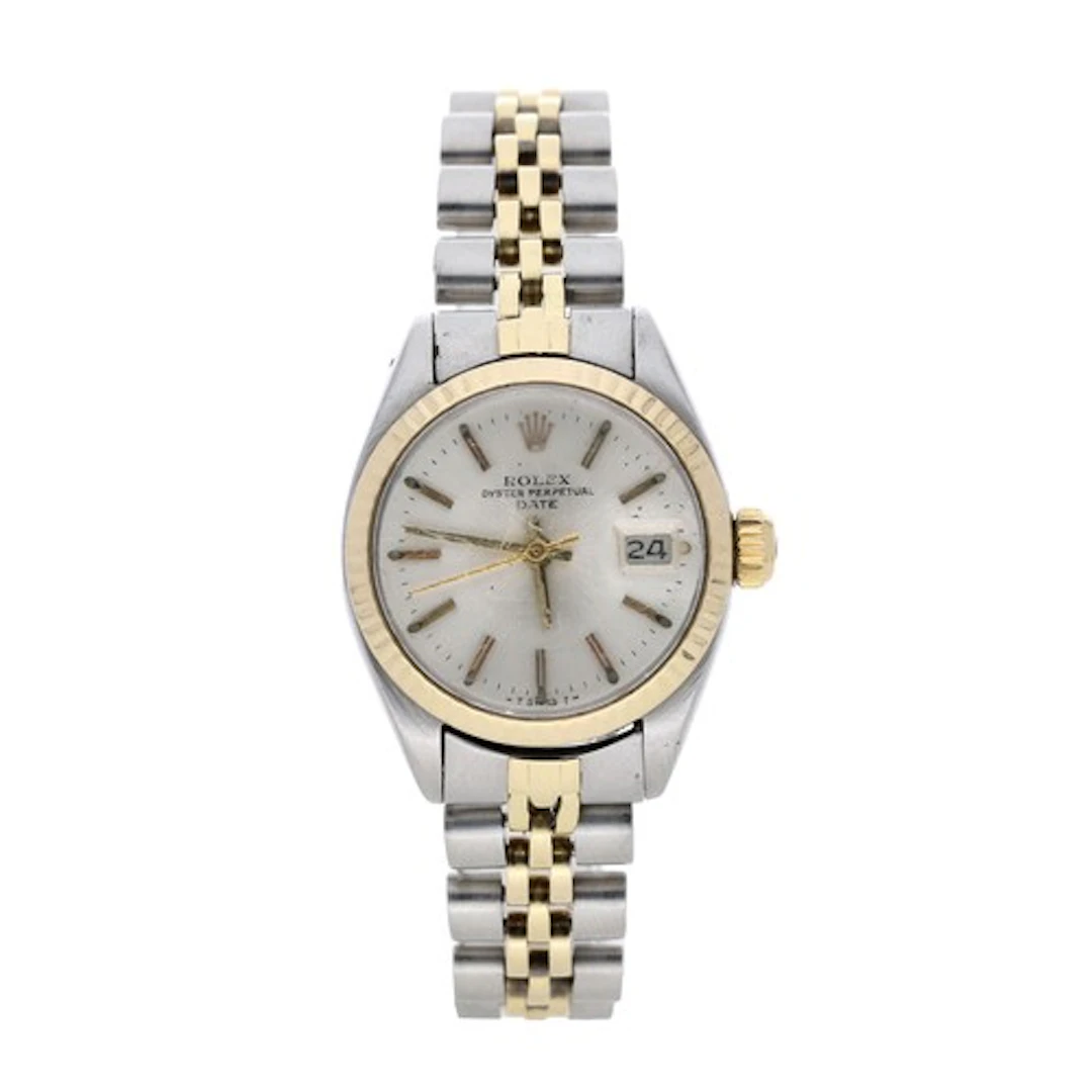Rolex Oyster Perpetual Date stainless steel and gold lady's ...