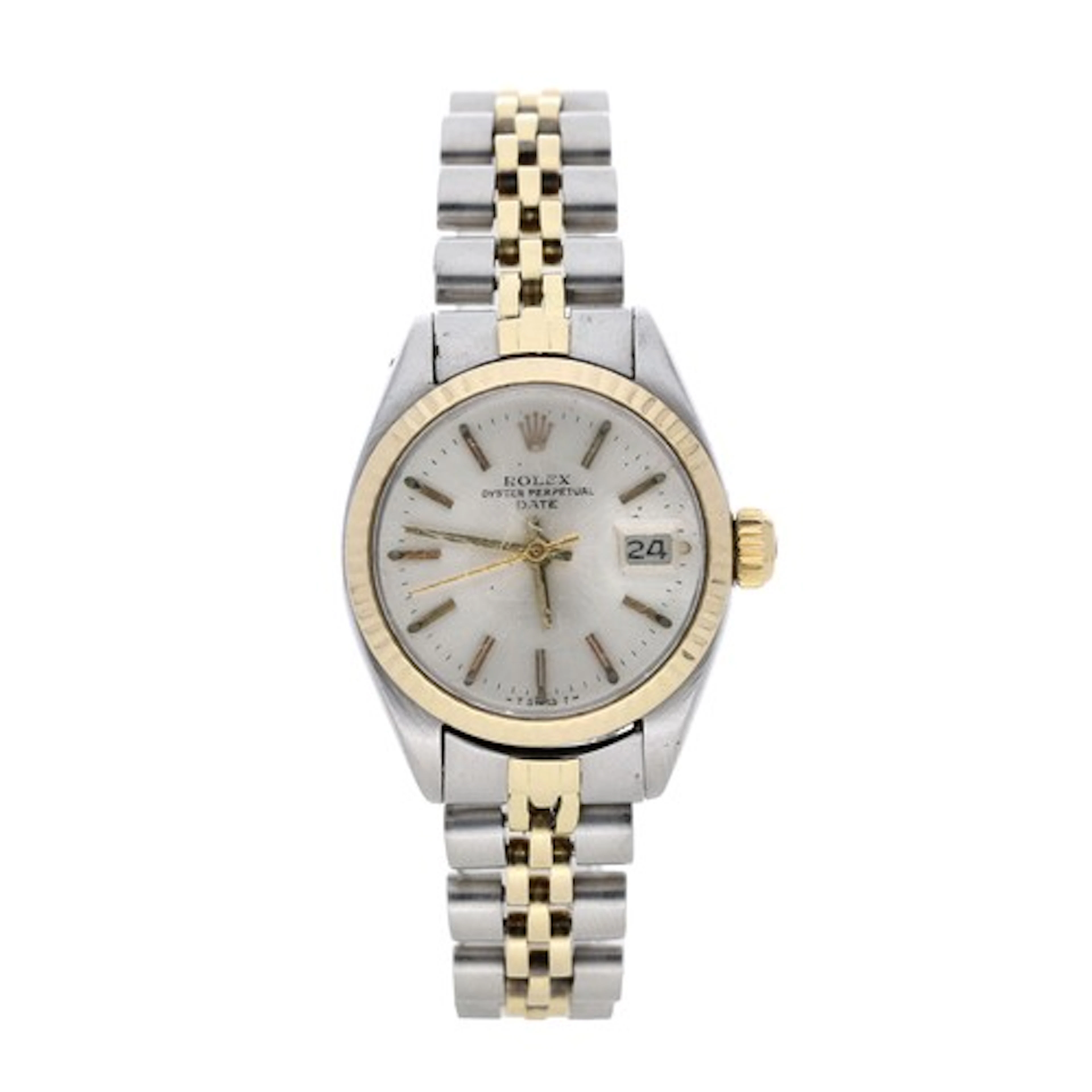 Rolex Oyster Perpetual Date stainless steel and gold lady's ...