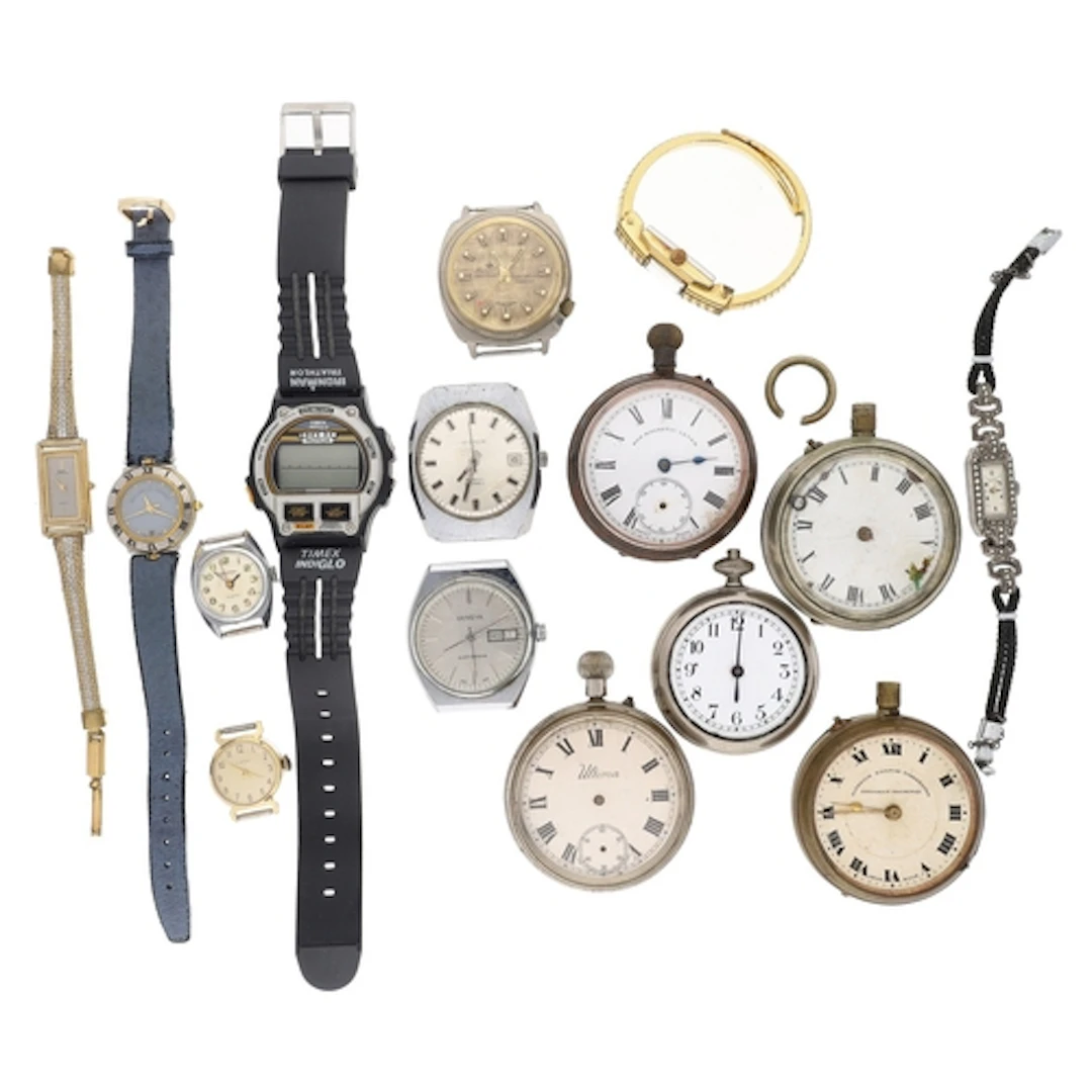 Four gentleman's wristwatches to include Timex Indiglo Ironm...