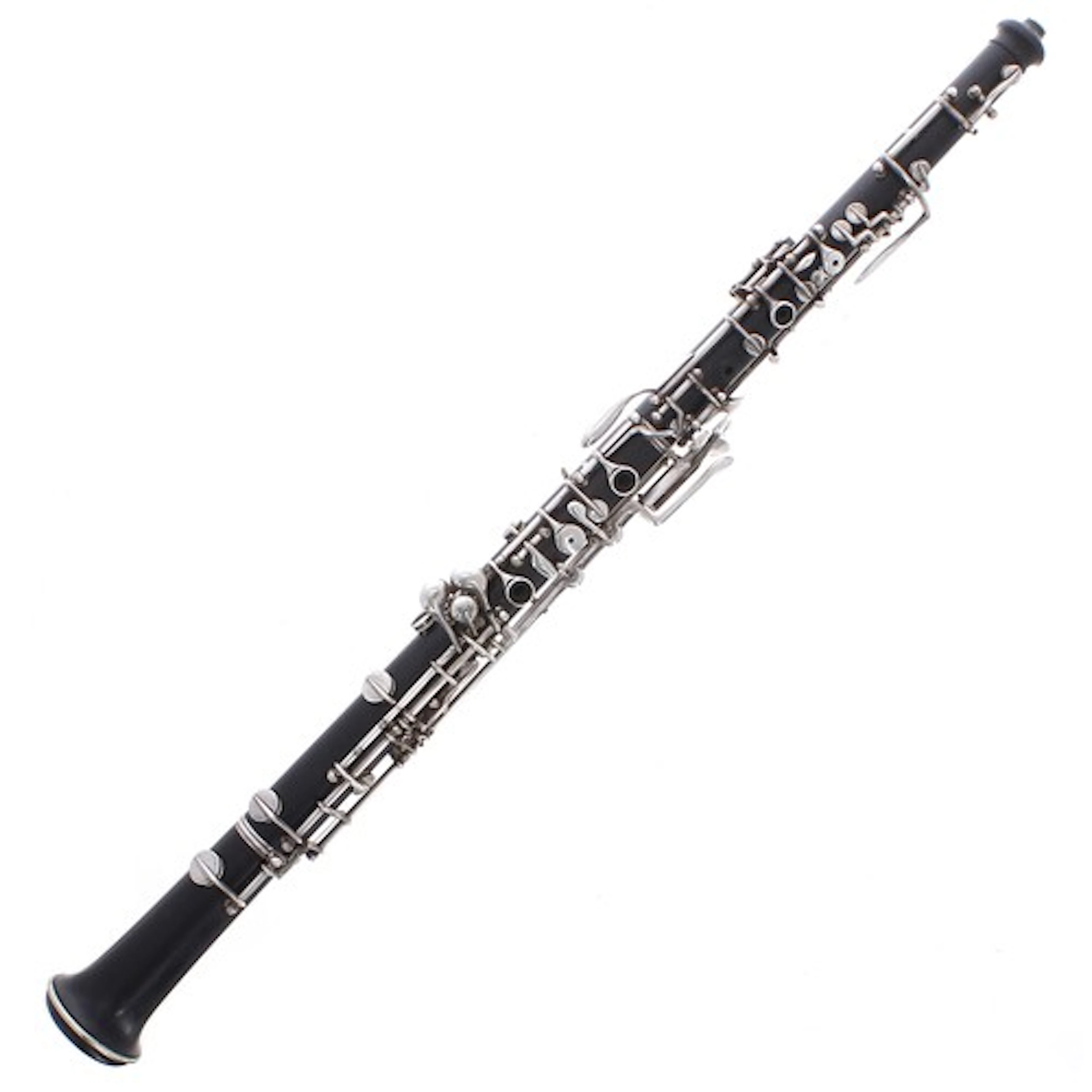 Blackwood oboe by and stamped Boosey & Hawkes, makers, a...