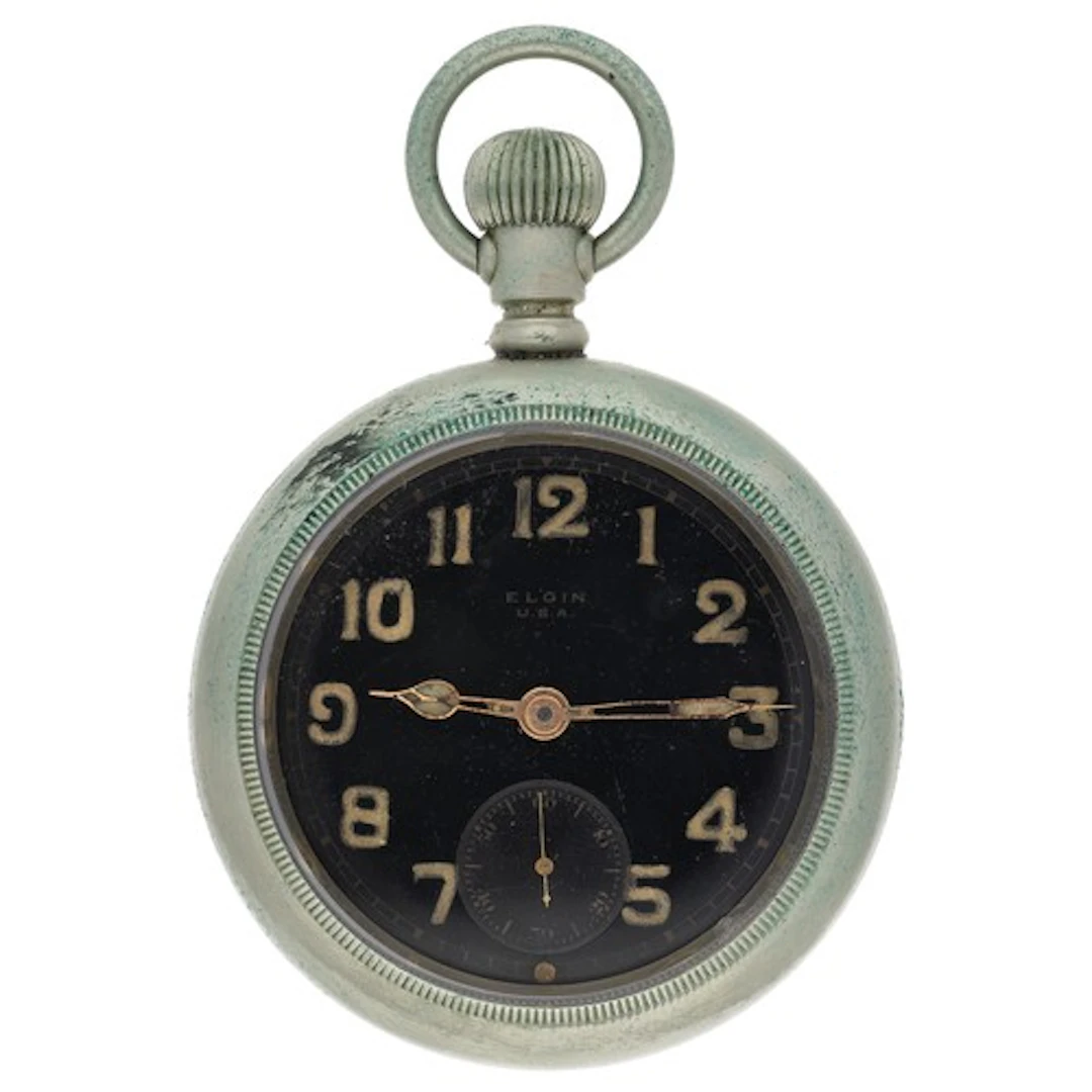 Elgin National Watch Co. WWI British Military lever pocket w...