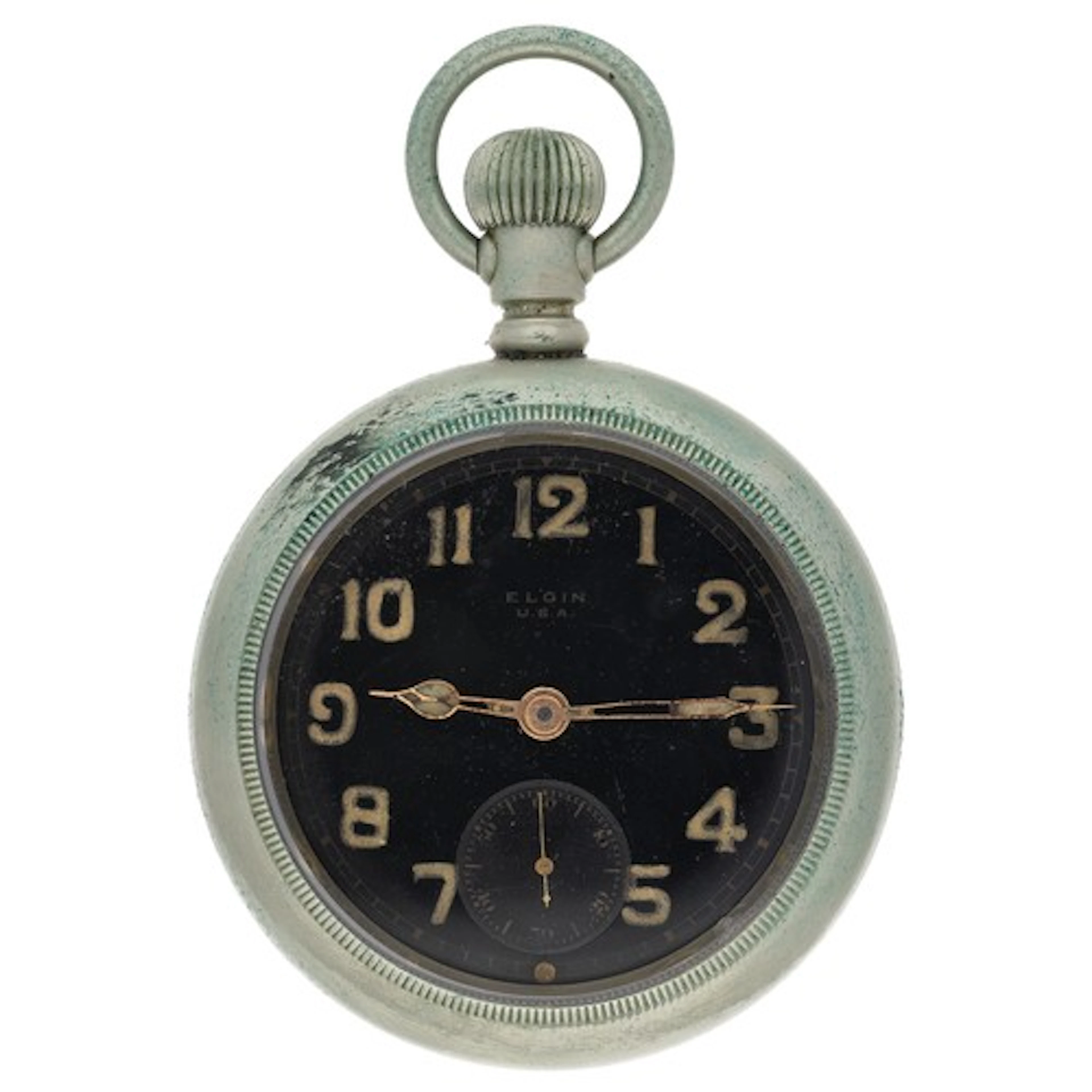Elgin National Watch Co. WWI British Military lever pocket w...
