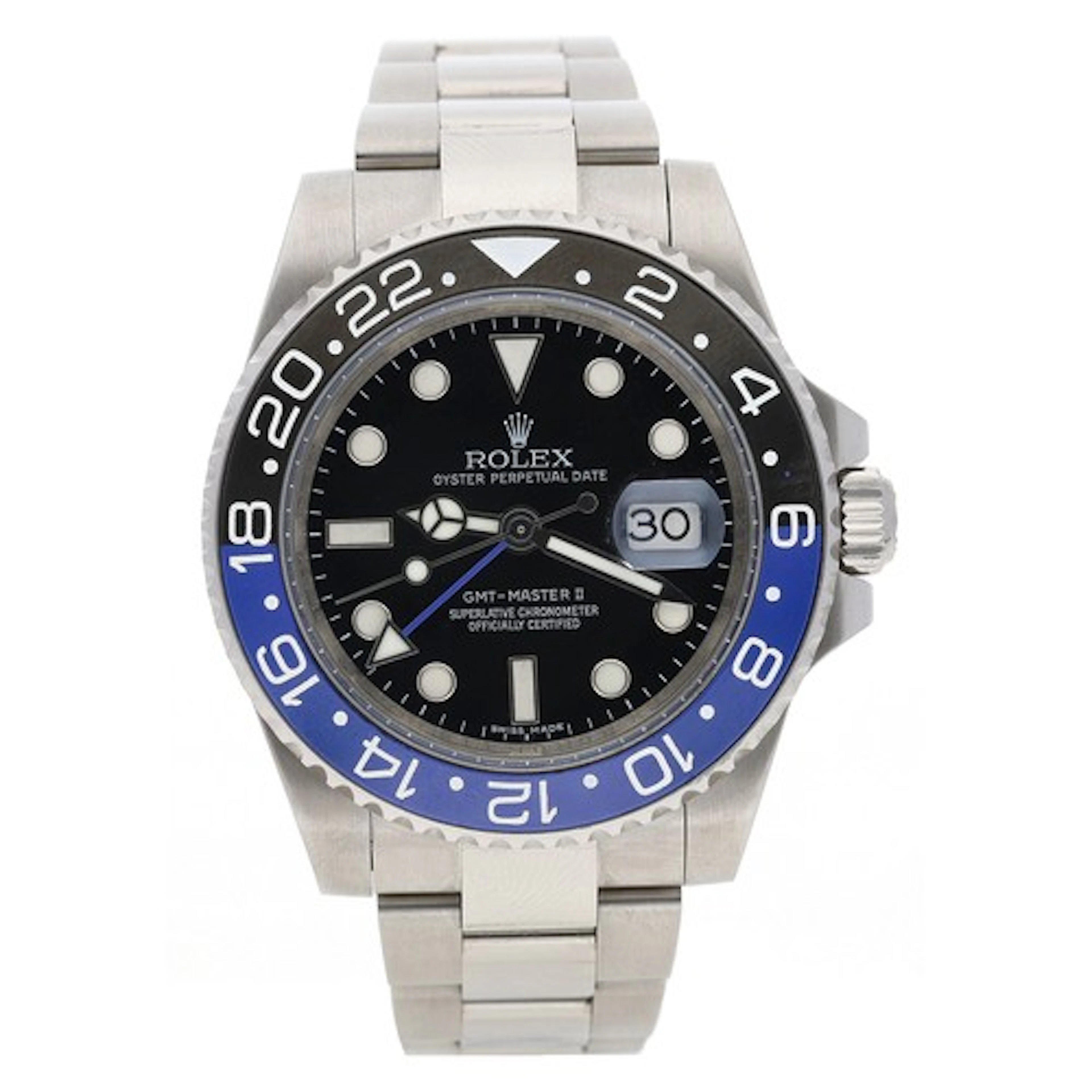 Rolex Oyster Perpetual Date GMT-Master II 'BATMAN' stainless...