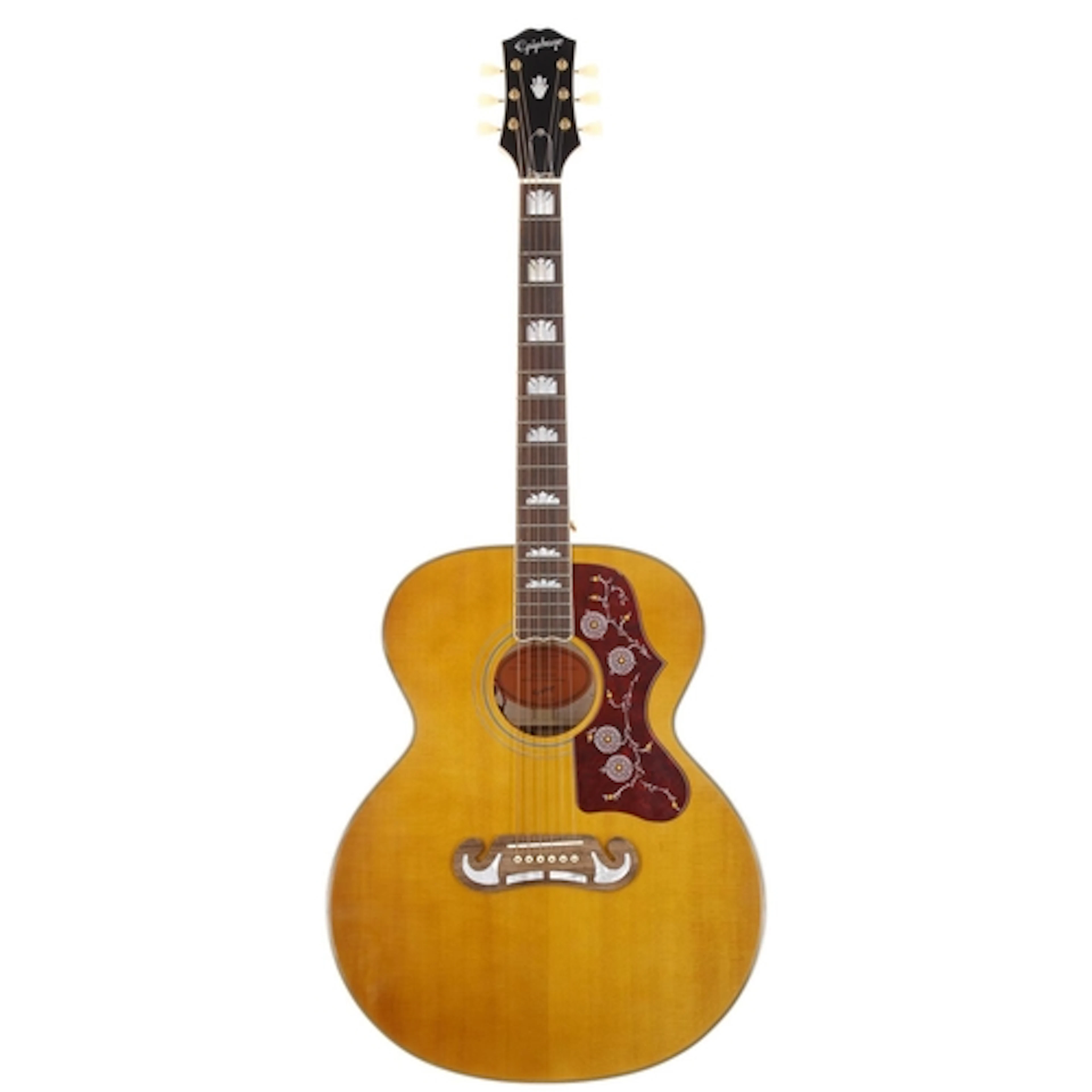 2022 Epiphone Inspired by Gibson J-200 electro-acoustic guit...