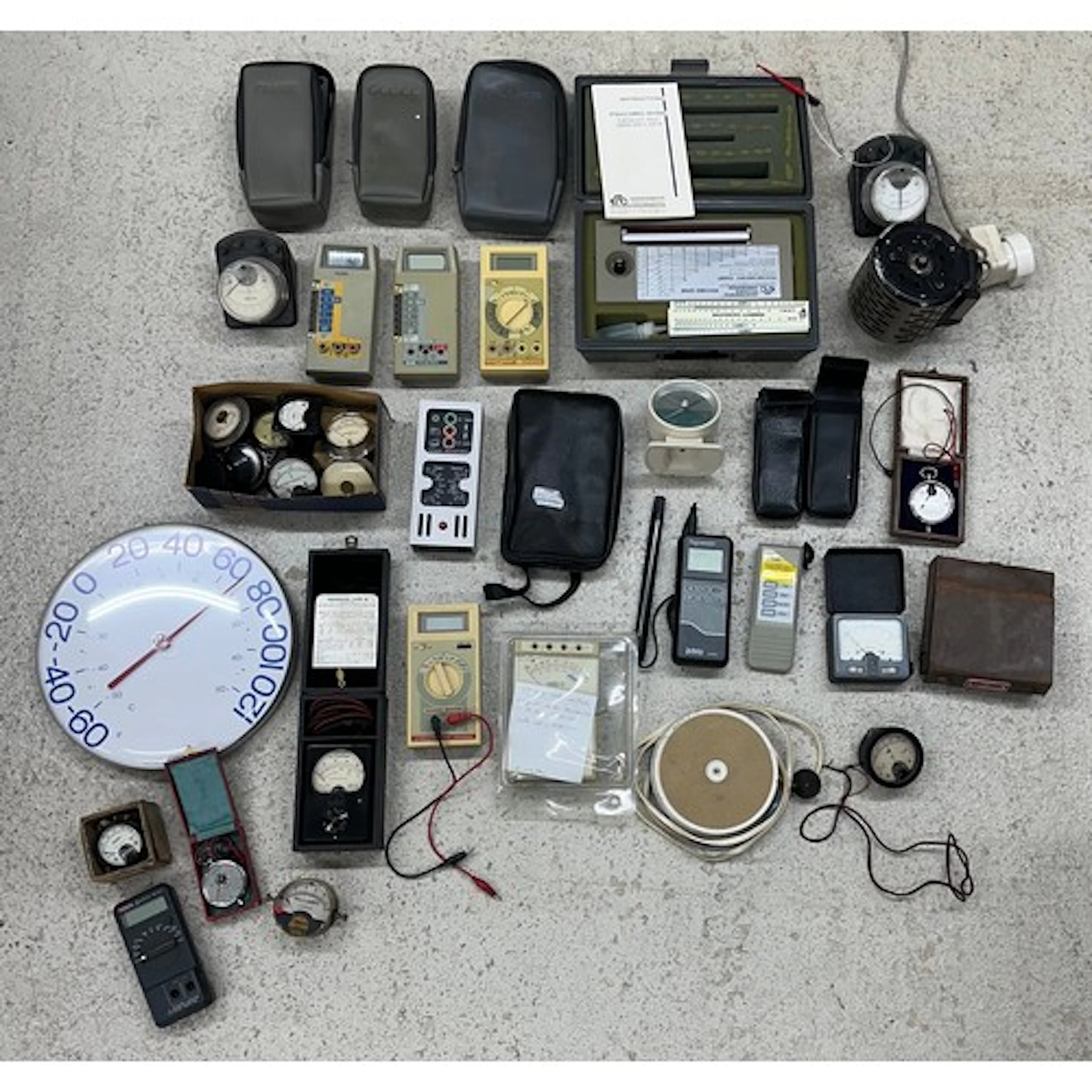 Assorted electrical testing devices and meters including by ...