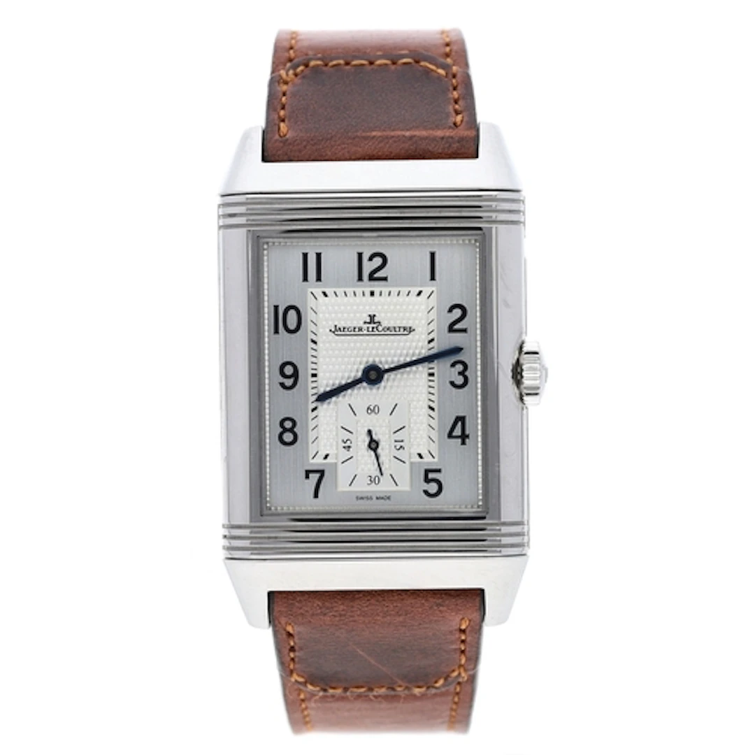Jaeger-LeCoultre Reverso Classic Duoface 'Travel Time' stain...