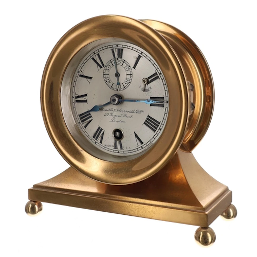 American Chelsea Clock Co. Boston, USA marine clock retailed...