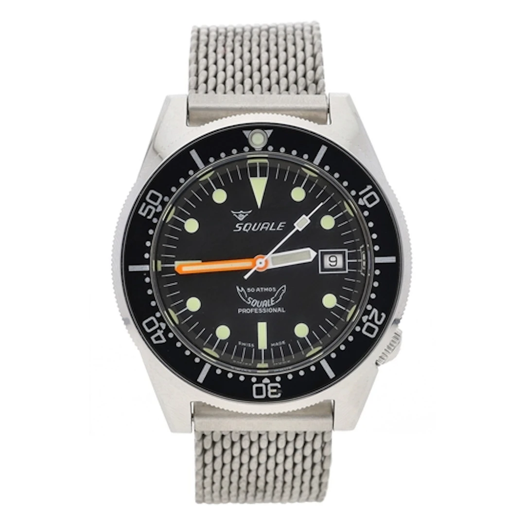 Squale Professional 50 ATMOS automatic stainless steel diver...
