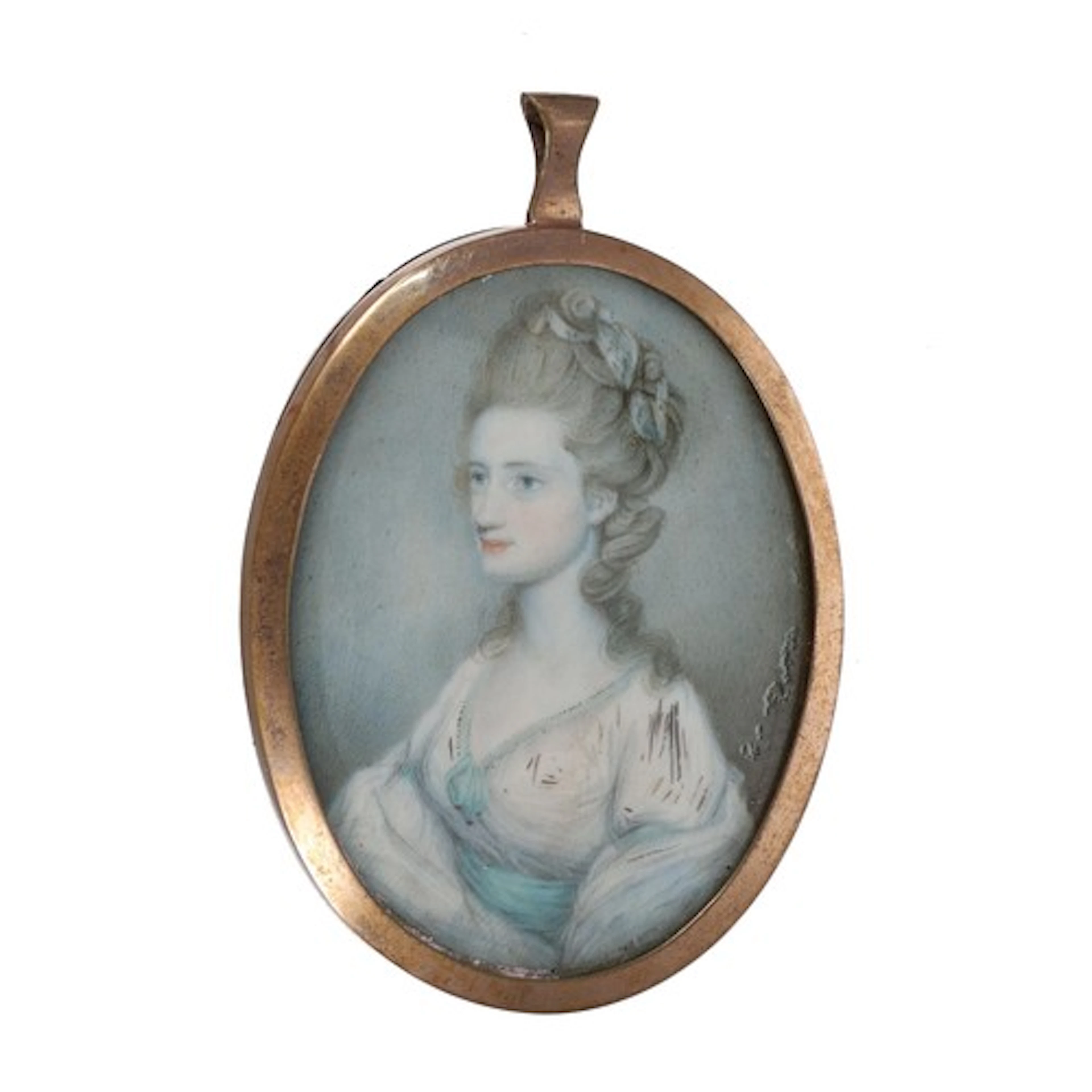 Attributed to John Taylor (1739-1838) - Portrait Miniature o...