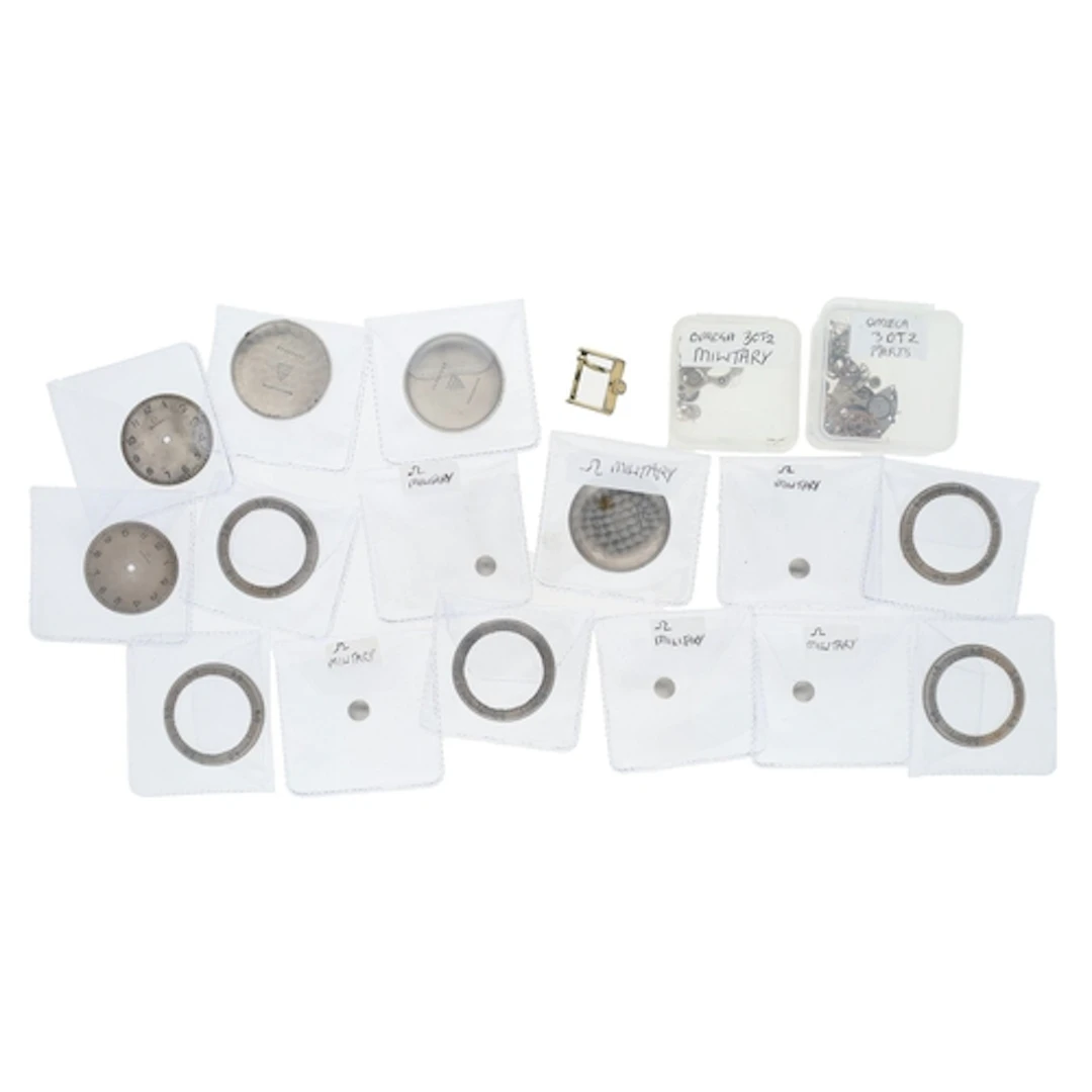 Omega - quantity of wristwatch spares to include from Milita...