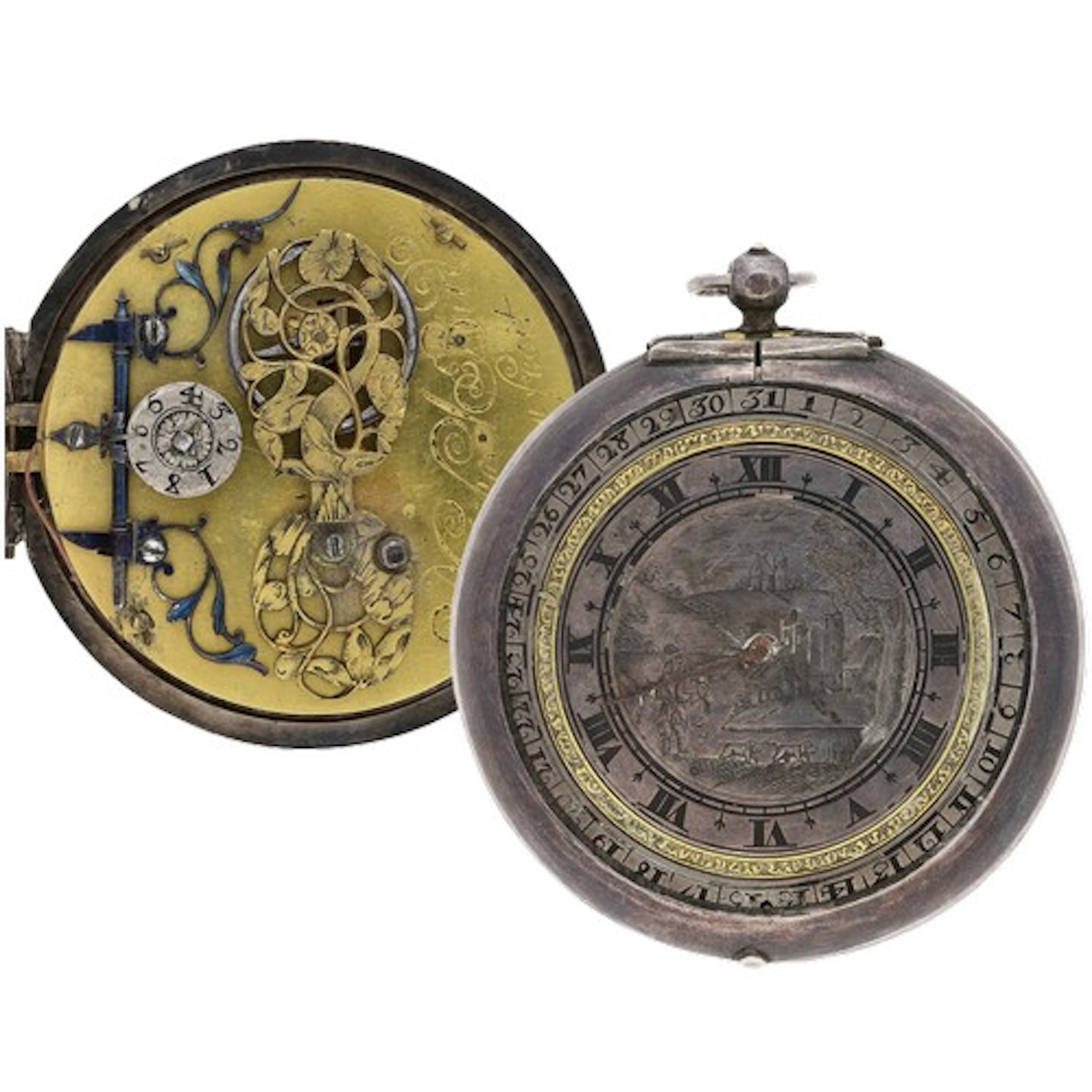 Michael Bird, Oxon - Rare and fine 17th century pre-balance ...
