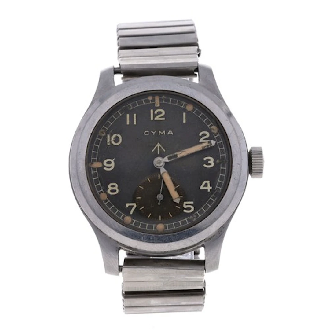 Cyma WWII British Military 'Dirty Dozen' stainless steel gen...