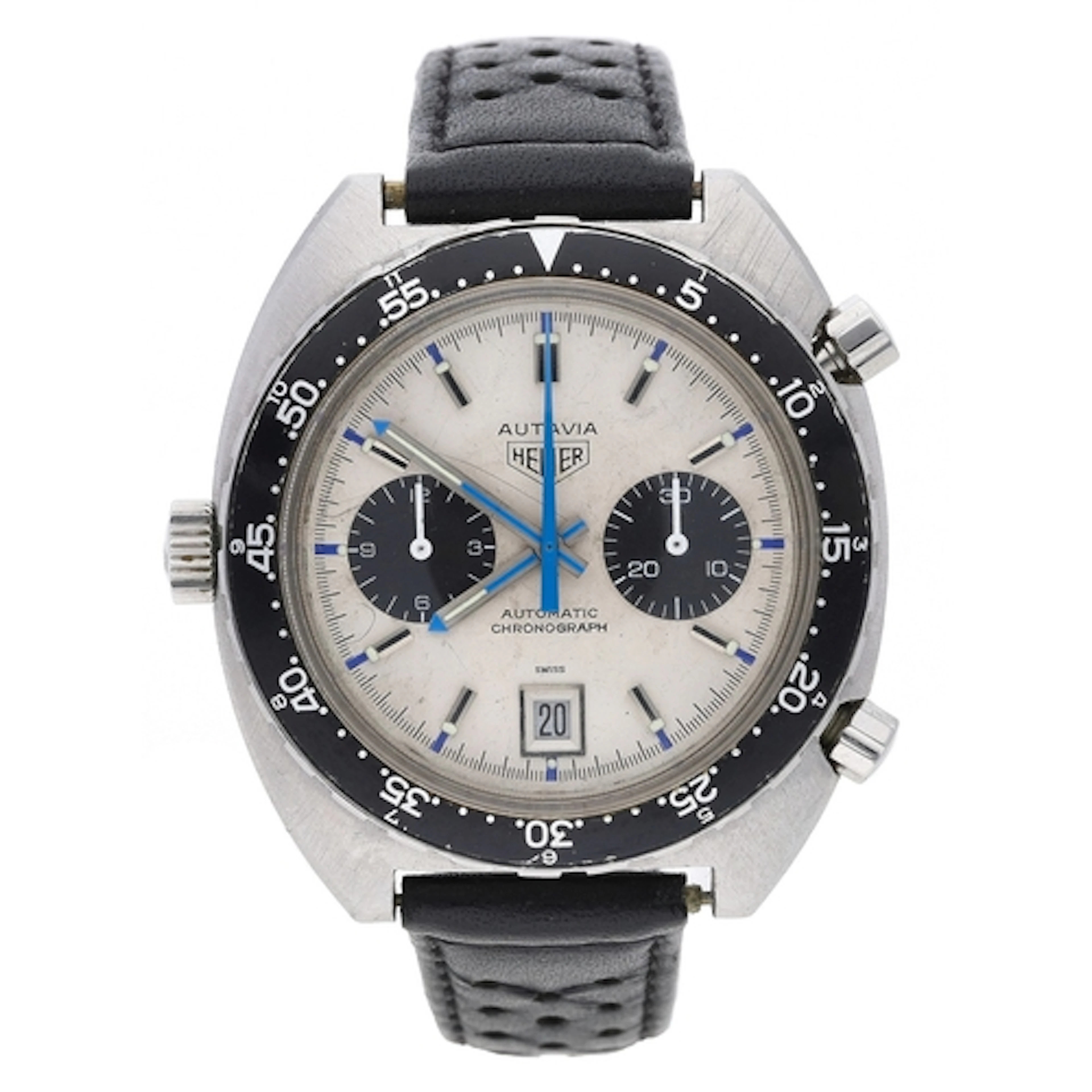Heuer Autavia 'Jo Siffert' Chronograph automatic stainless s...