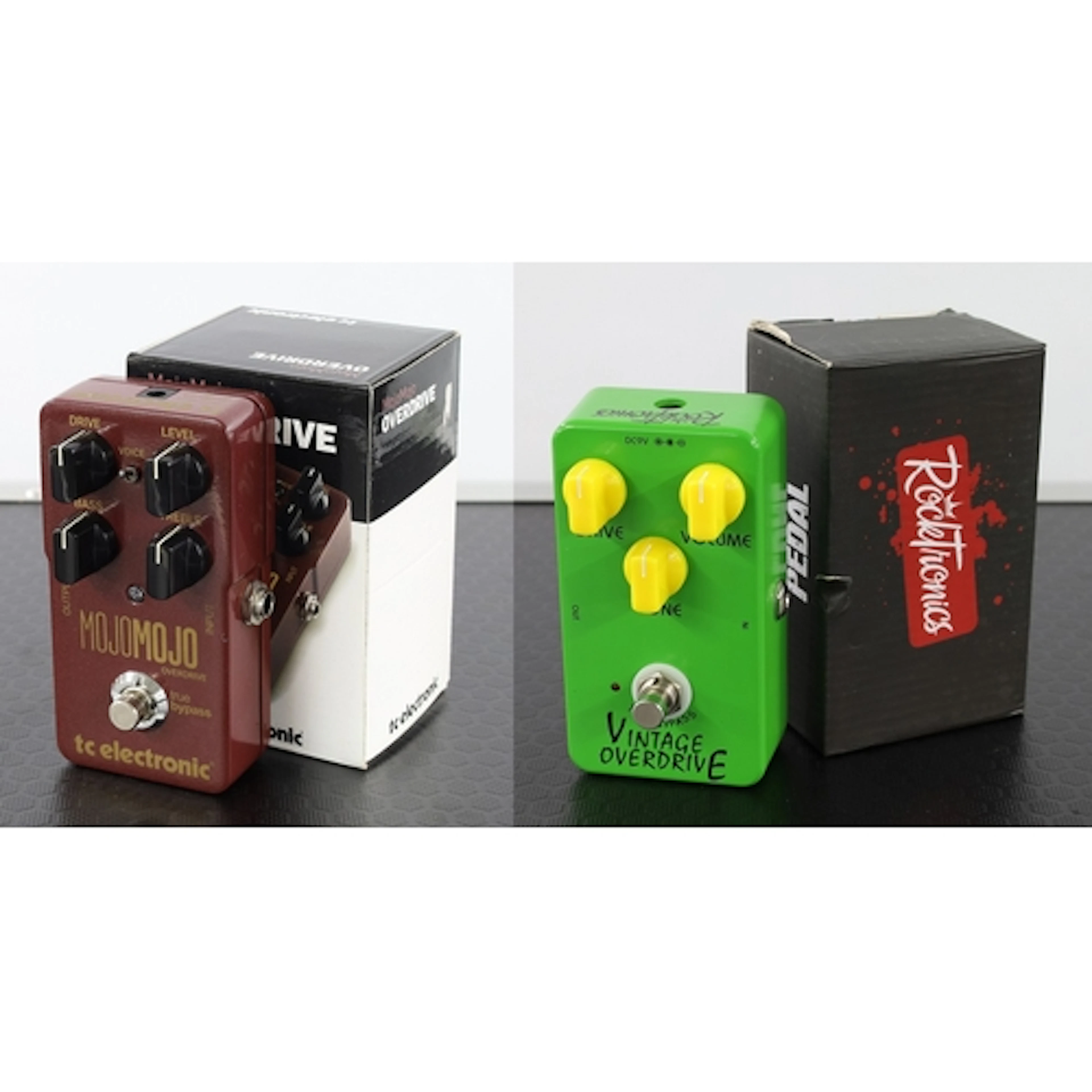 TC Electronic Mojo Mojo Overdrive guitar pedal, boxed; toget...