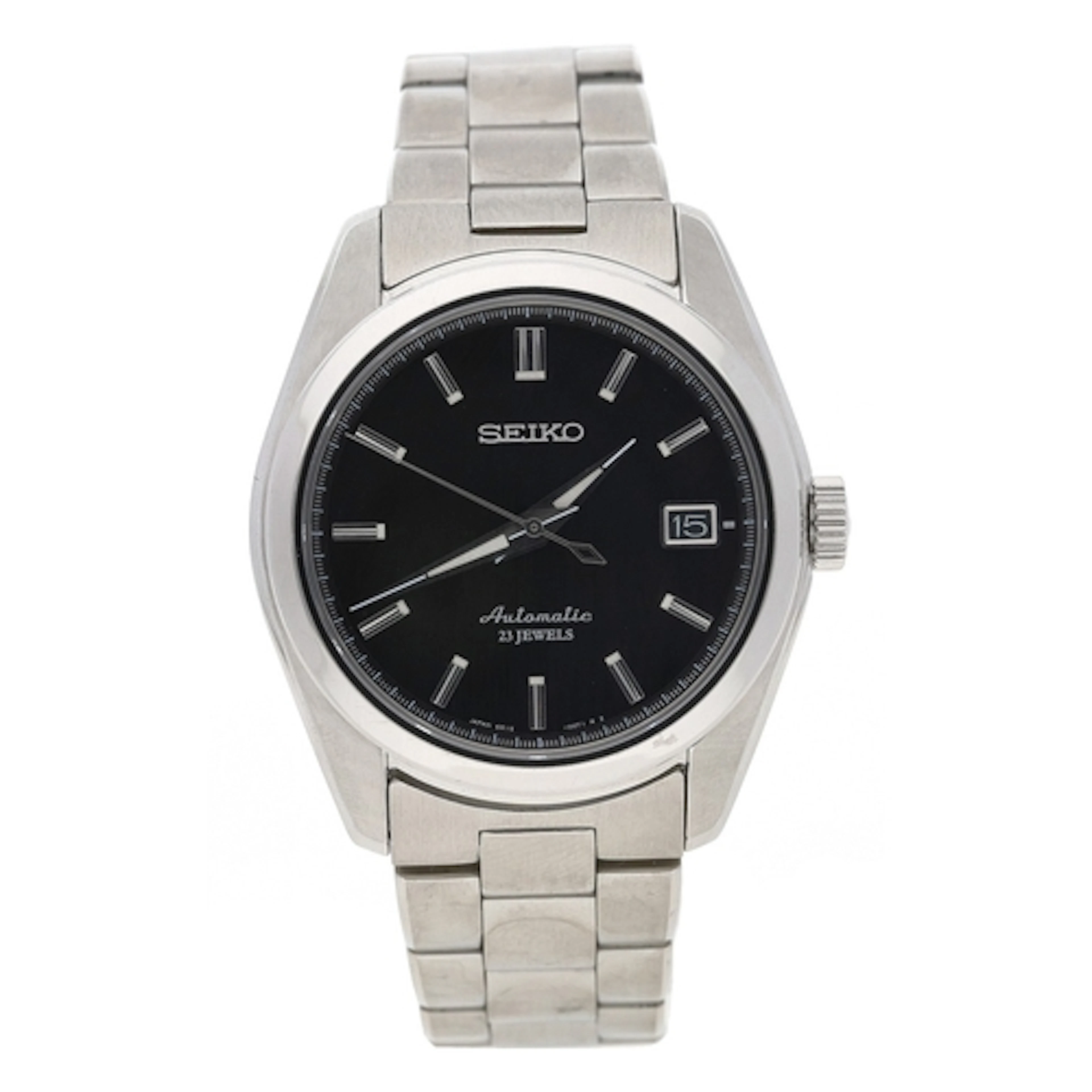 Seiko automatic stainless steel gentleman's wristwatch, mode...