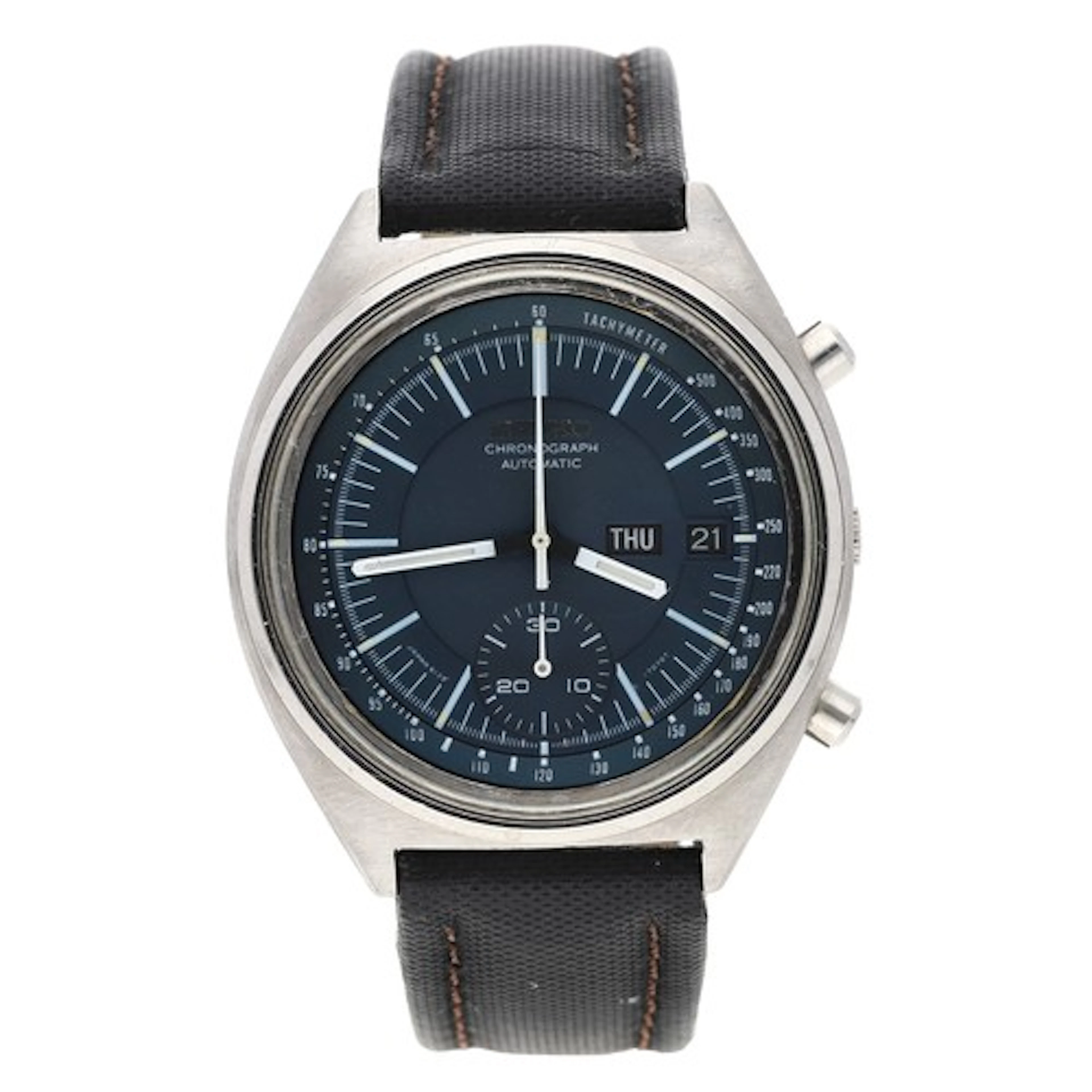 Seiko 'Baby Jumbo' Chronograph automatic stainless steel gen...
