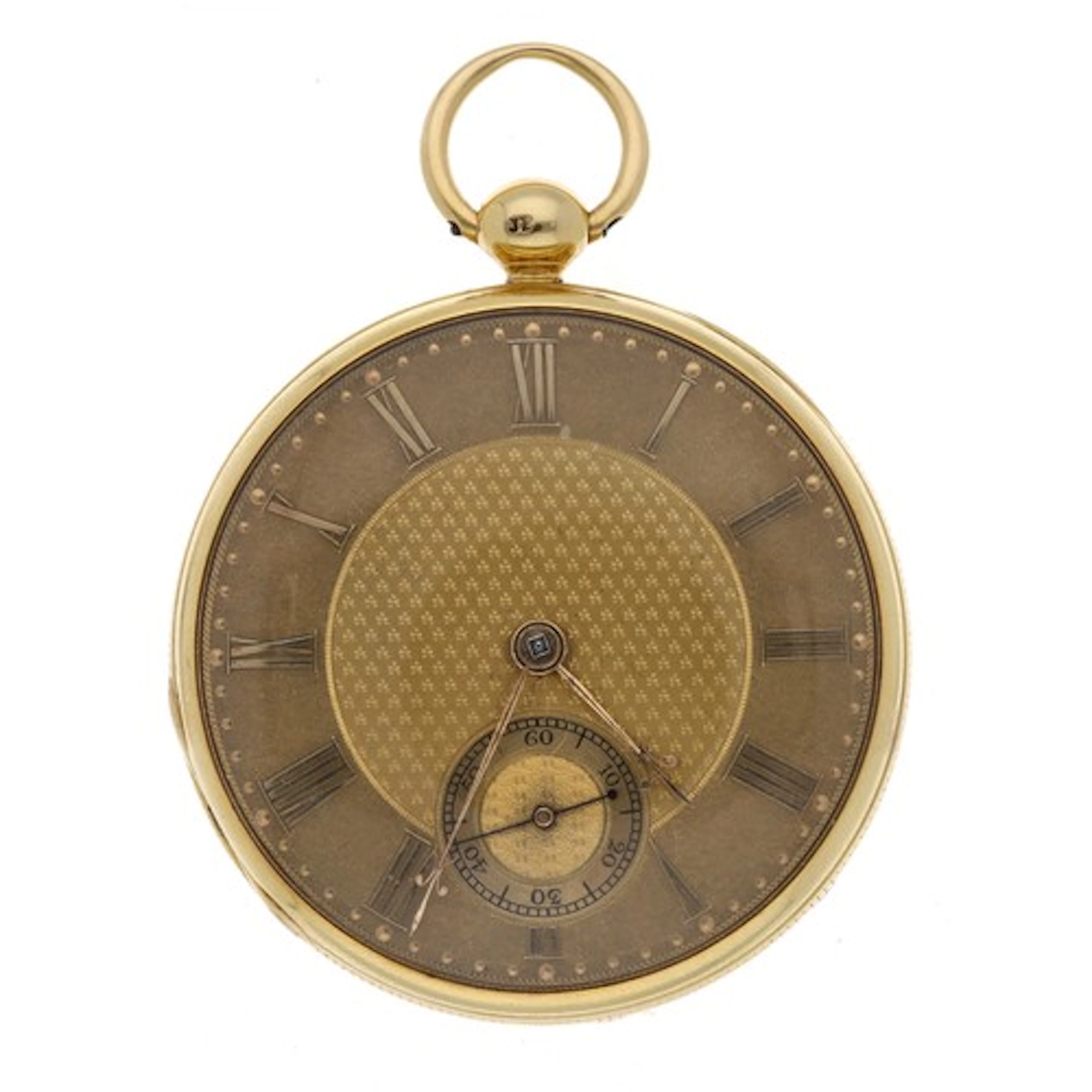 James McCabe, Royal Exchange, London - fine 18ct pocket chro...