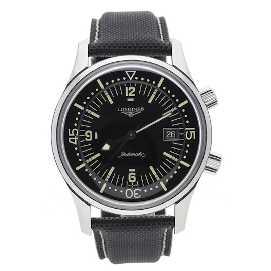 Longines Legend Diver automatic stainless steel gentleman's ...