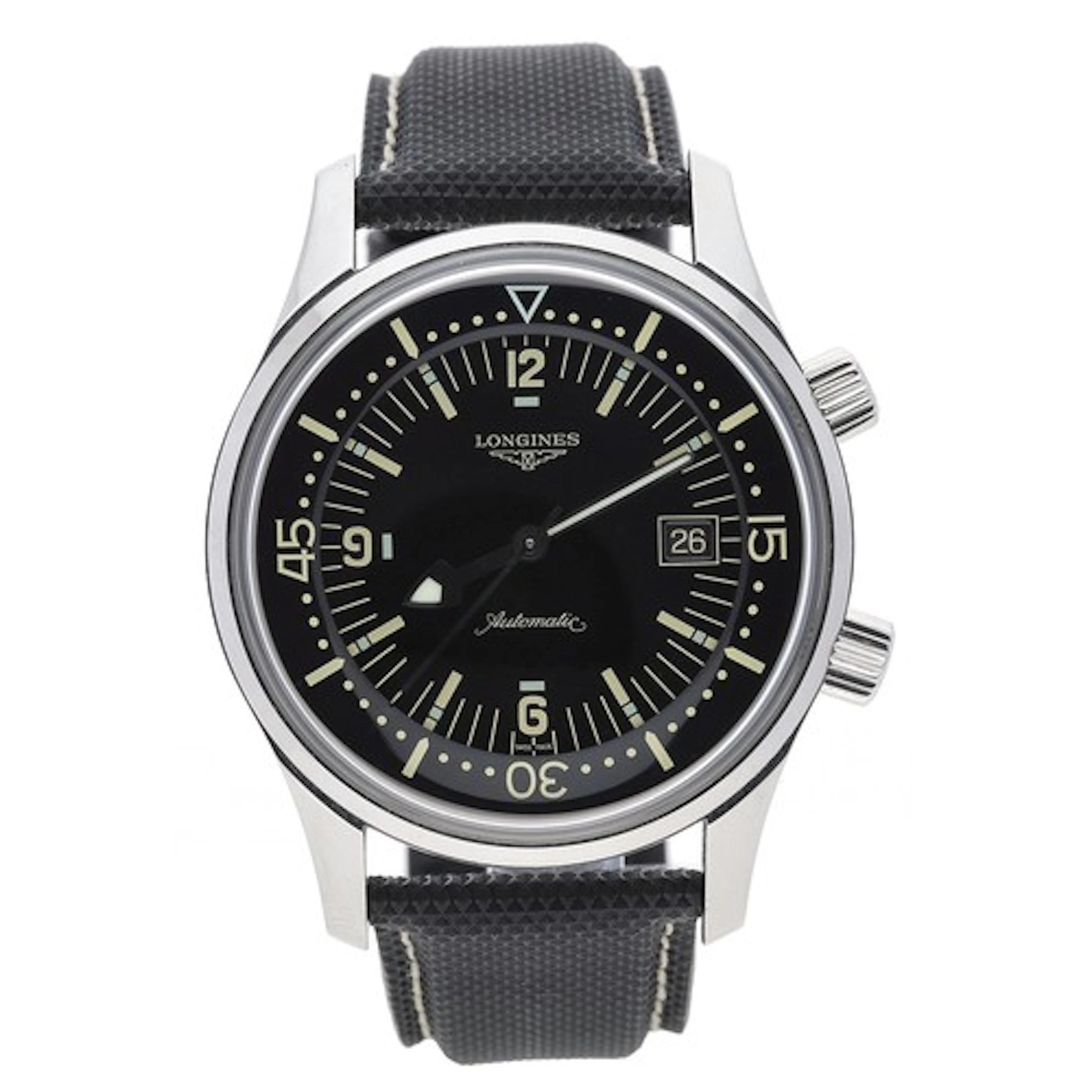 Longines Legend Diver automatic stainless steel gentleman's ...