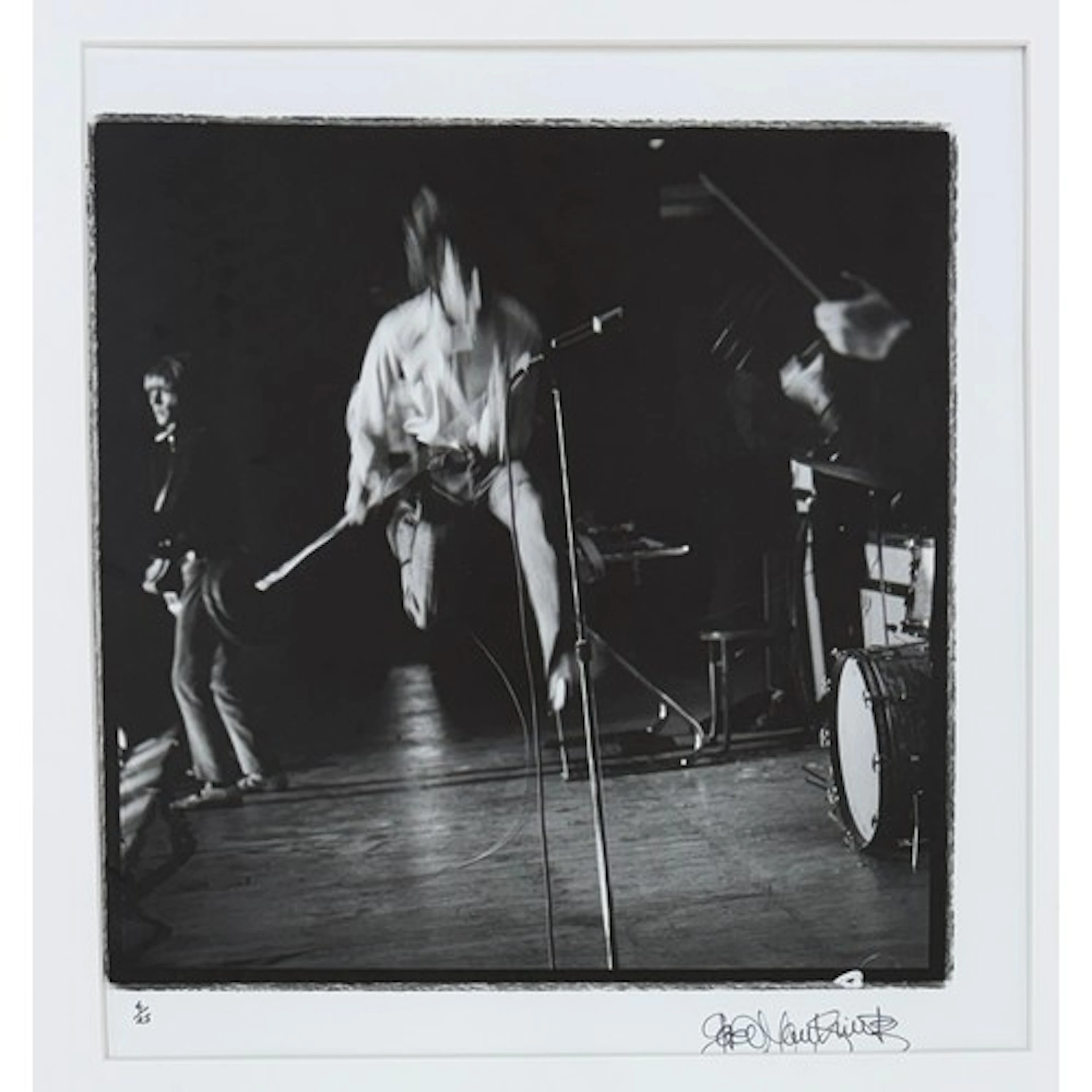 Gered Mankowitz (born 1946) - Mick Jagger Leaping Live, 1965...