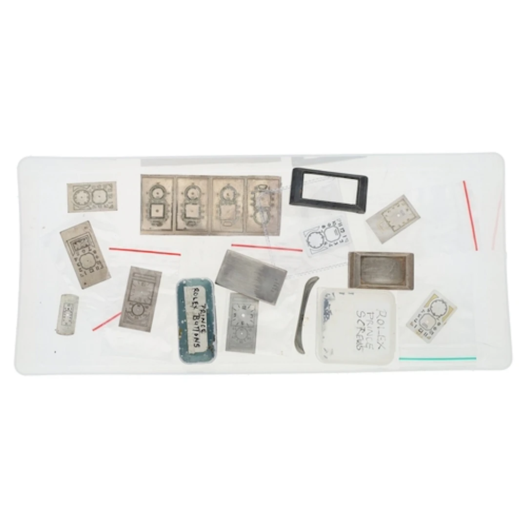 Rolex - Quantity of Rolex Prince wristwatch parts to include...