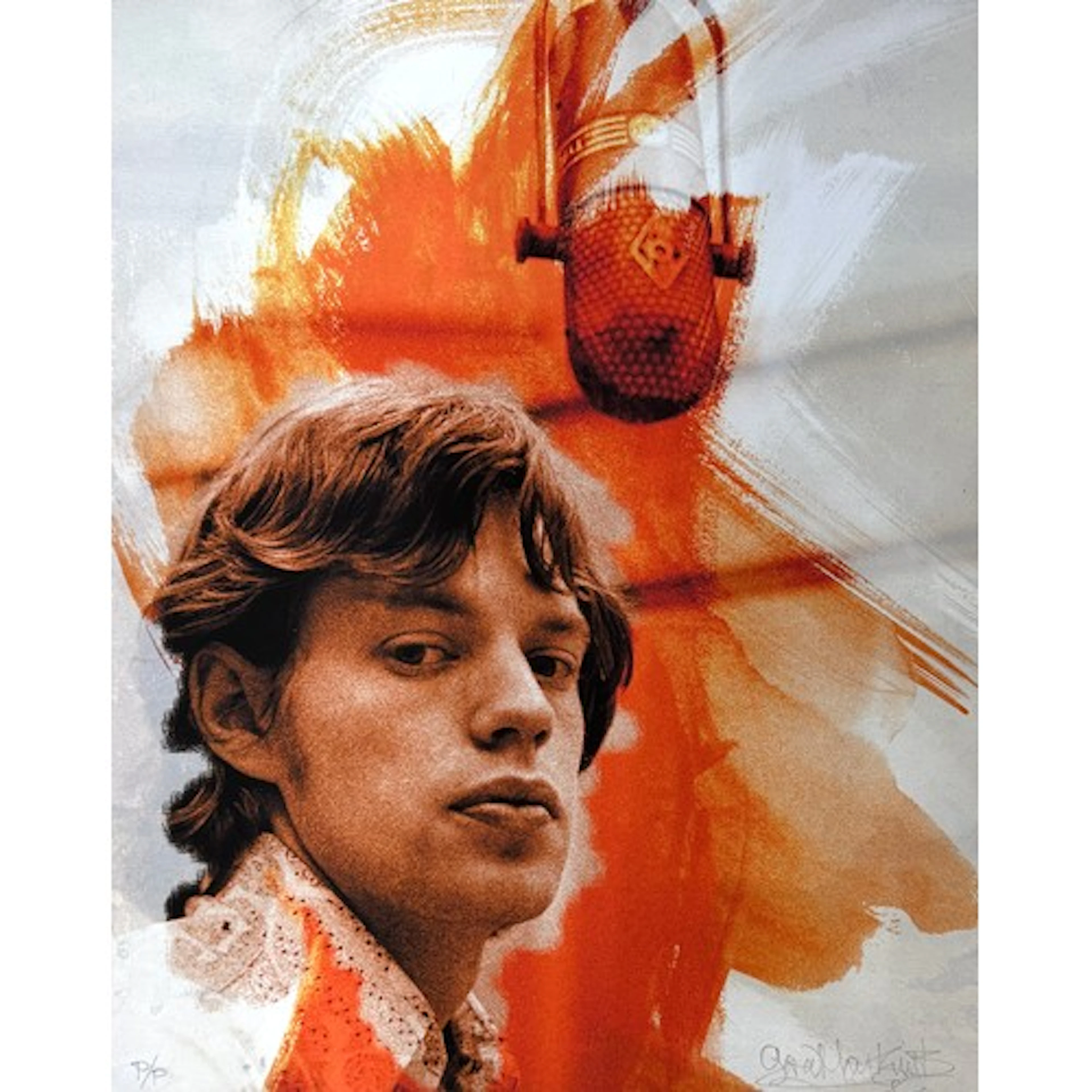 Gered Mankowitz (born 1946) - Mick Jagger Orange Splash, 196...