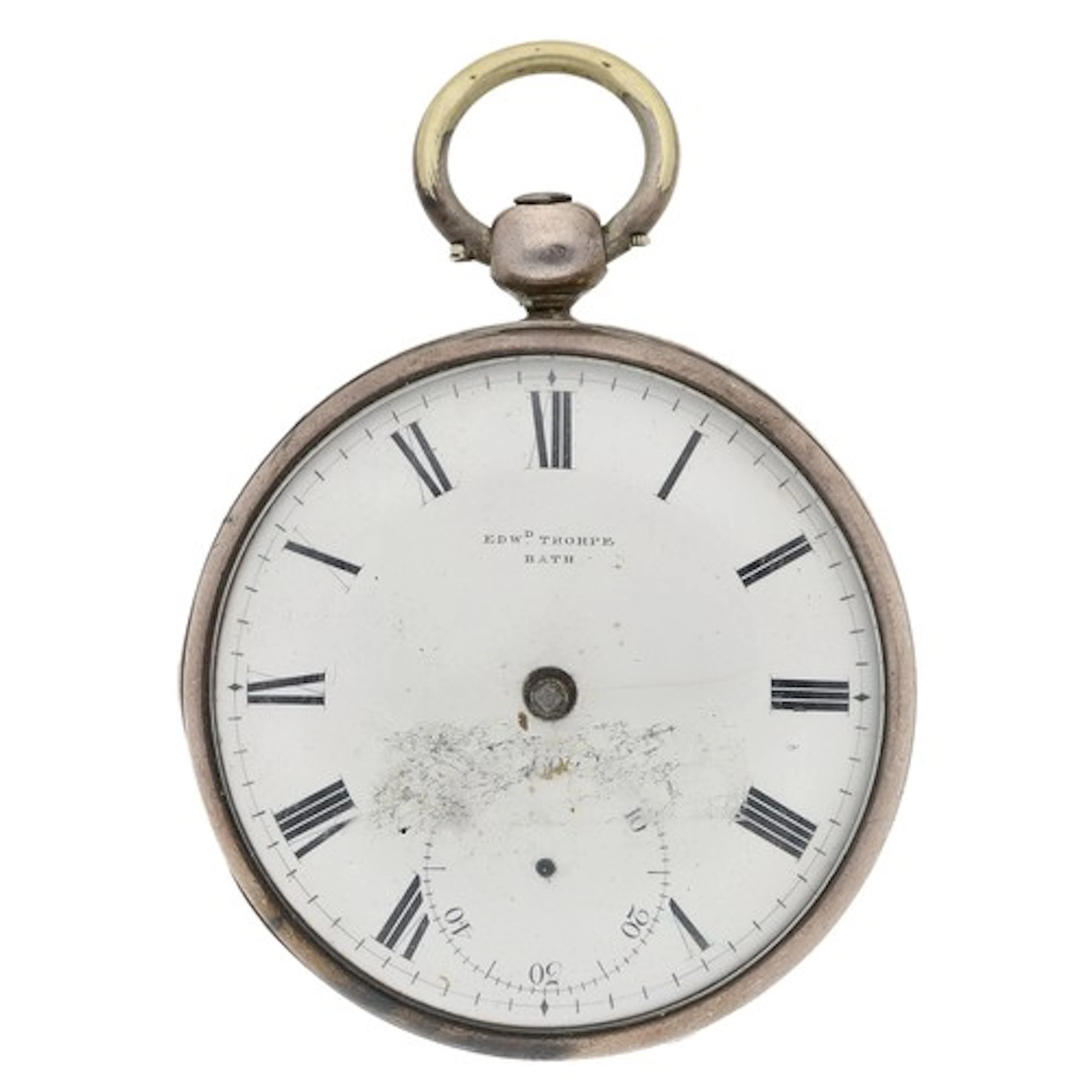 Edward Thorpe, Bath - 19th century silver fusee Savage two-p...