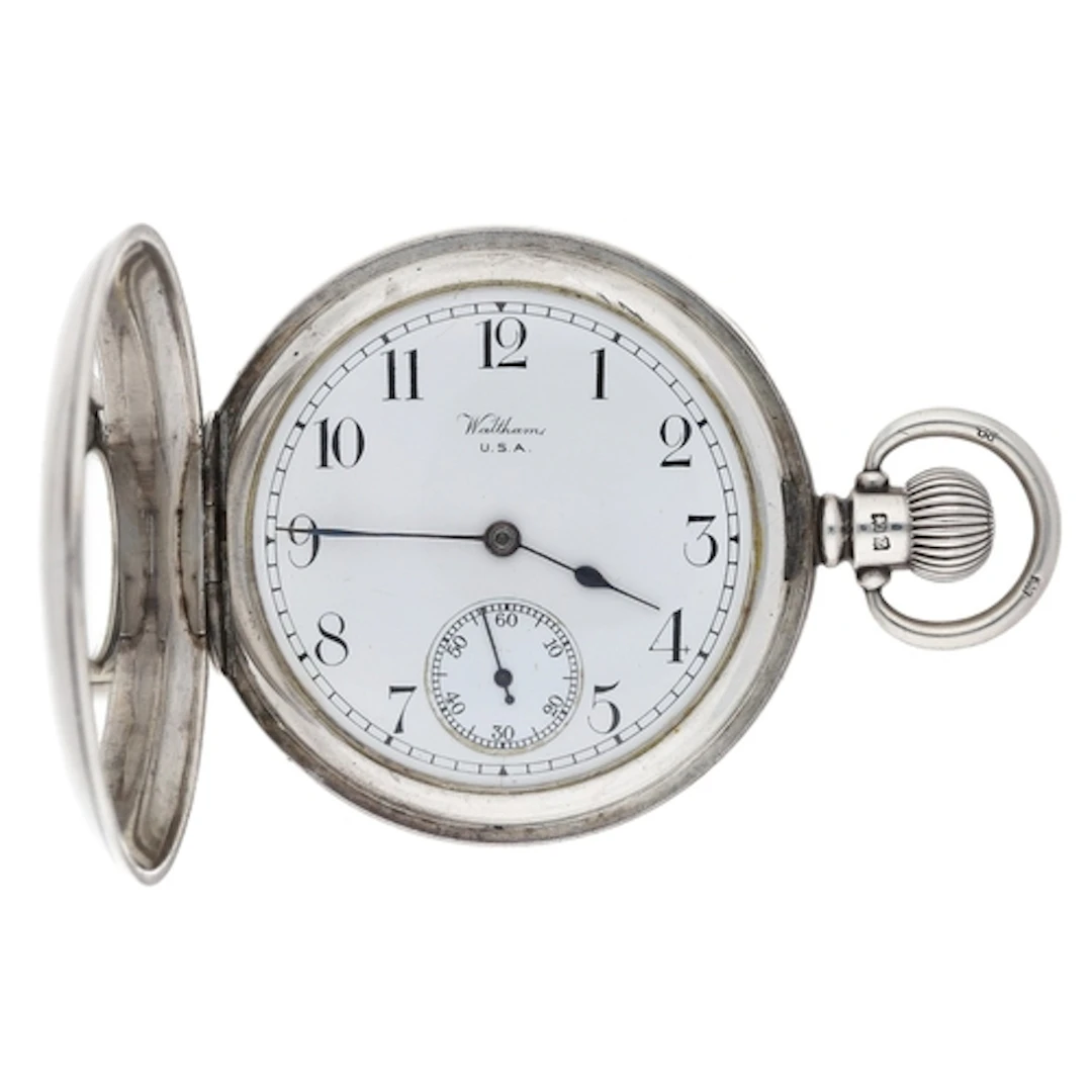 American Waltham half hunter lever pocket watch, serial no. ...