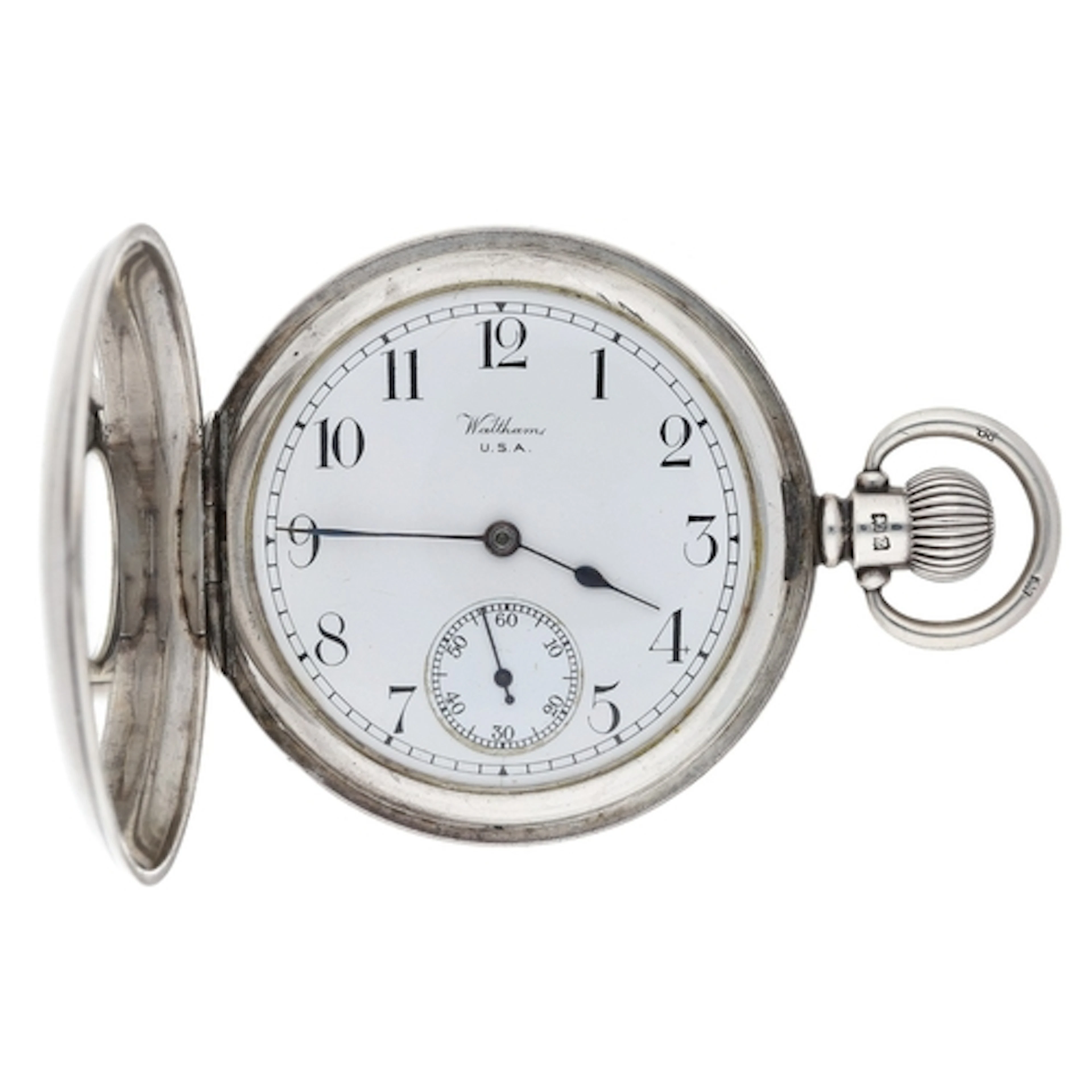American Waltham half hunter lever pocket watch, serial no. ...