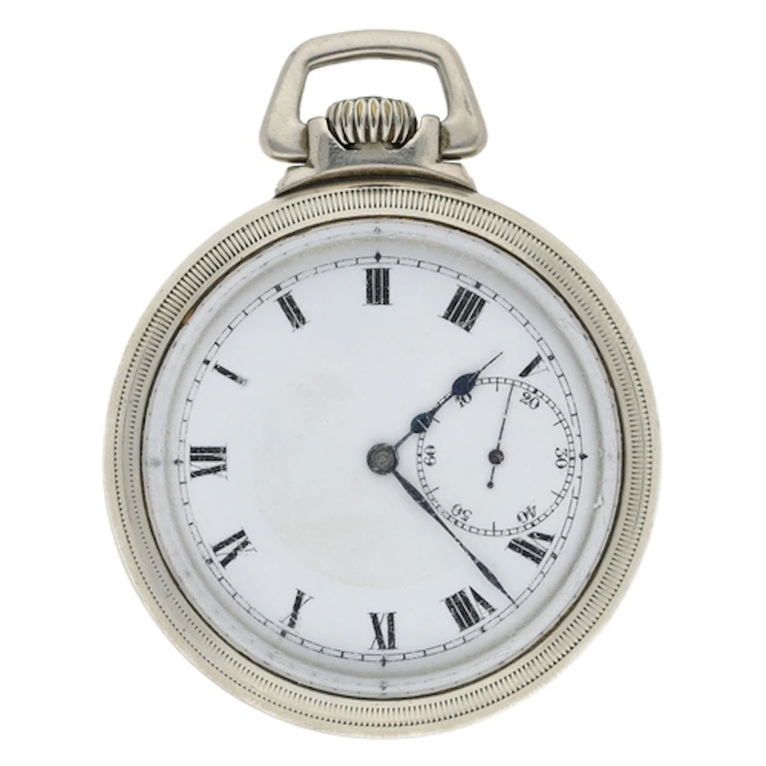 Dimier Freres & Cie Selezi nickel cased lever pocket wat...