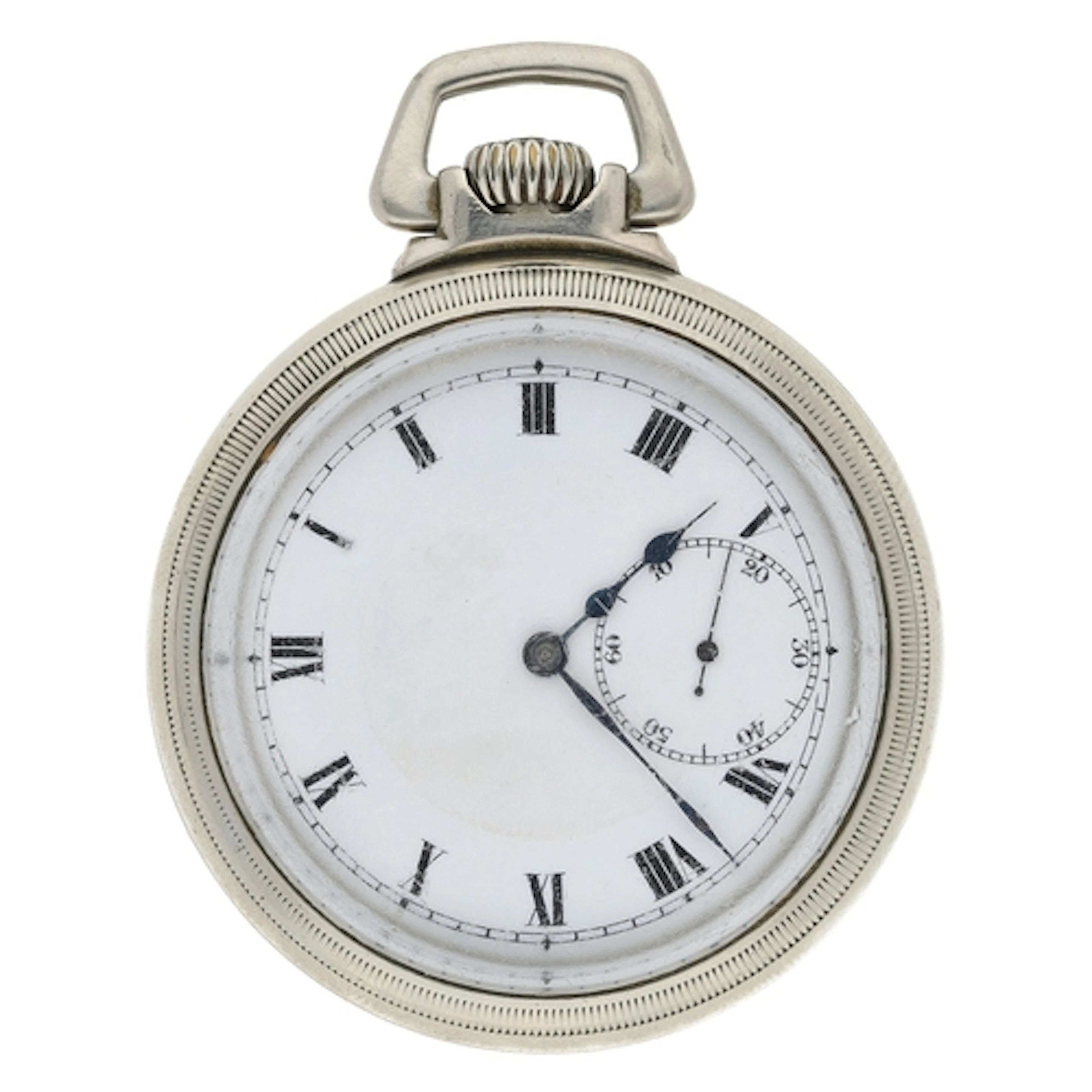 Dimier Freres & Cie Selezi nickel cased lever pocket wat...