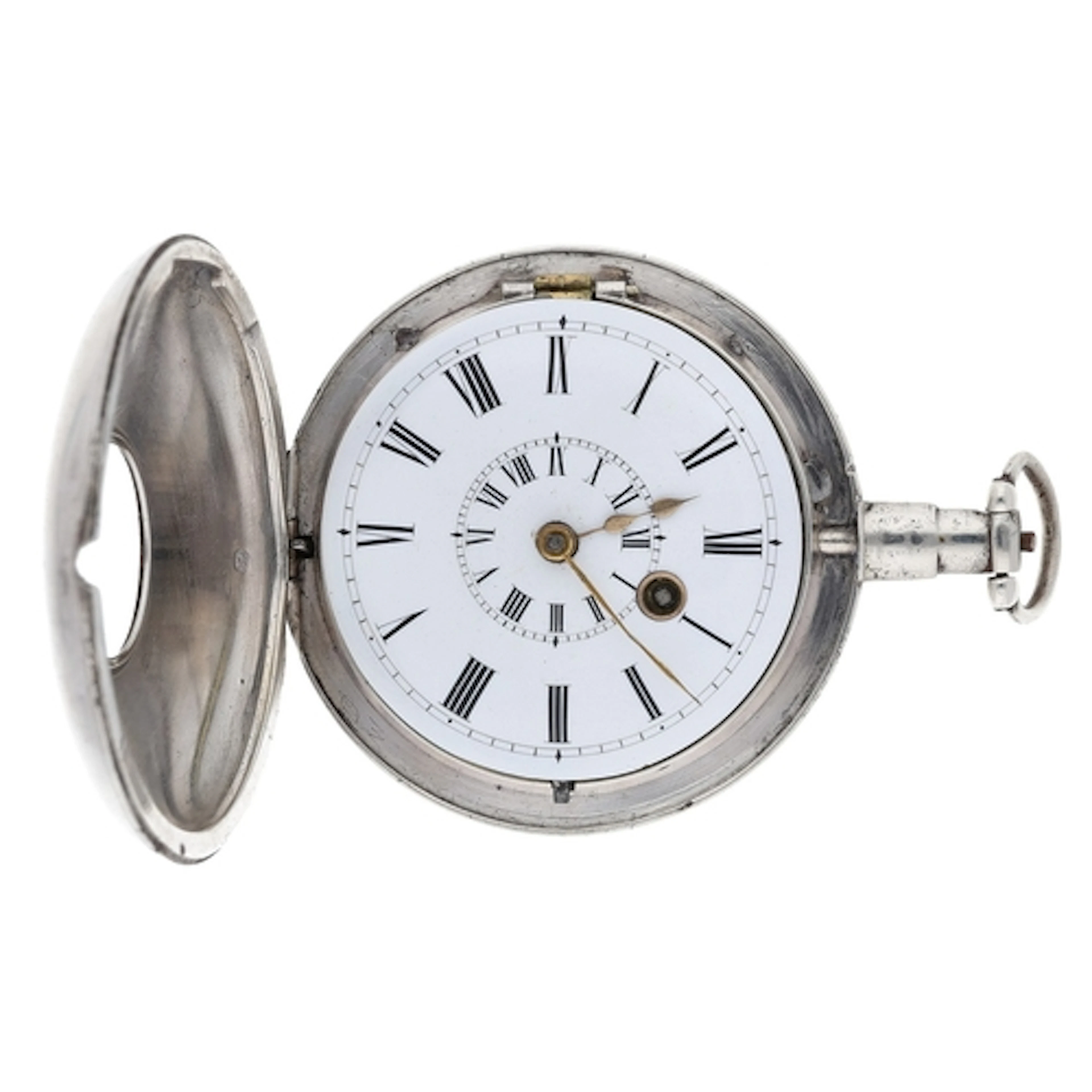 Timothy Mason, Chesterfield - George III silver half hunter ...