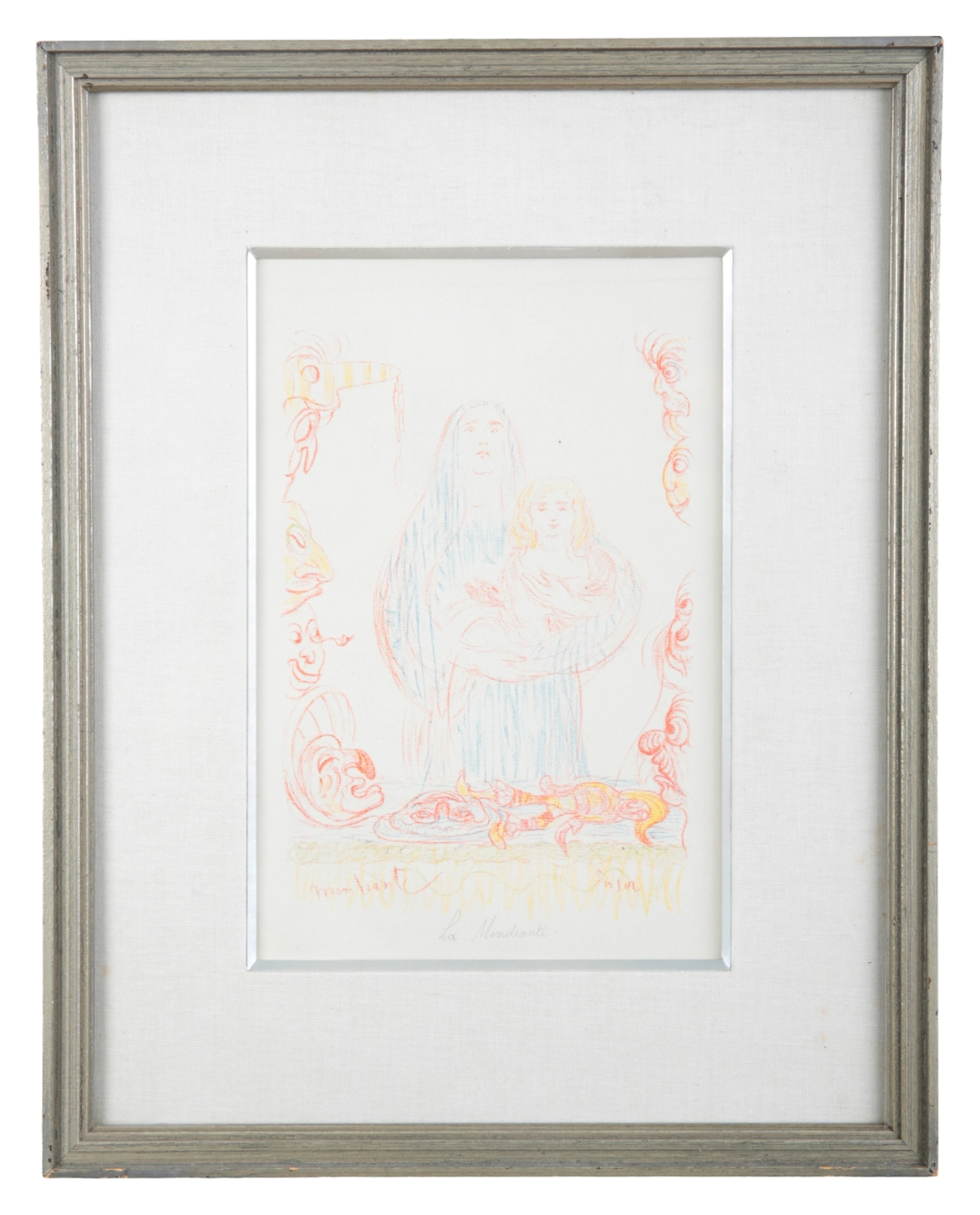 AFTER JAMES ENSOR (1860-1949) 'La Mondiante'