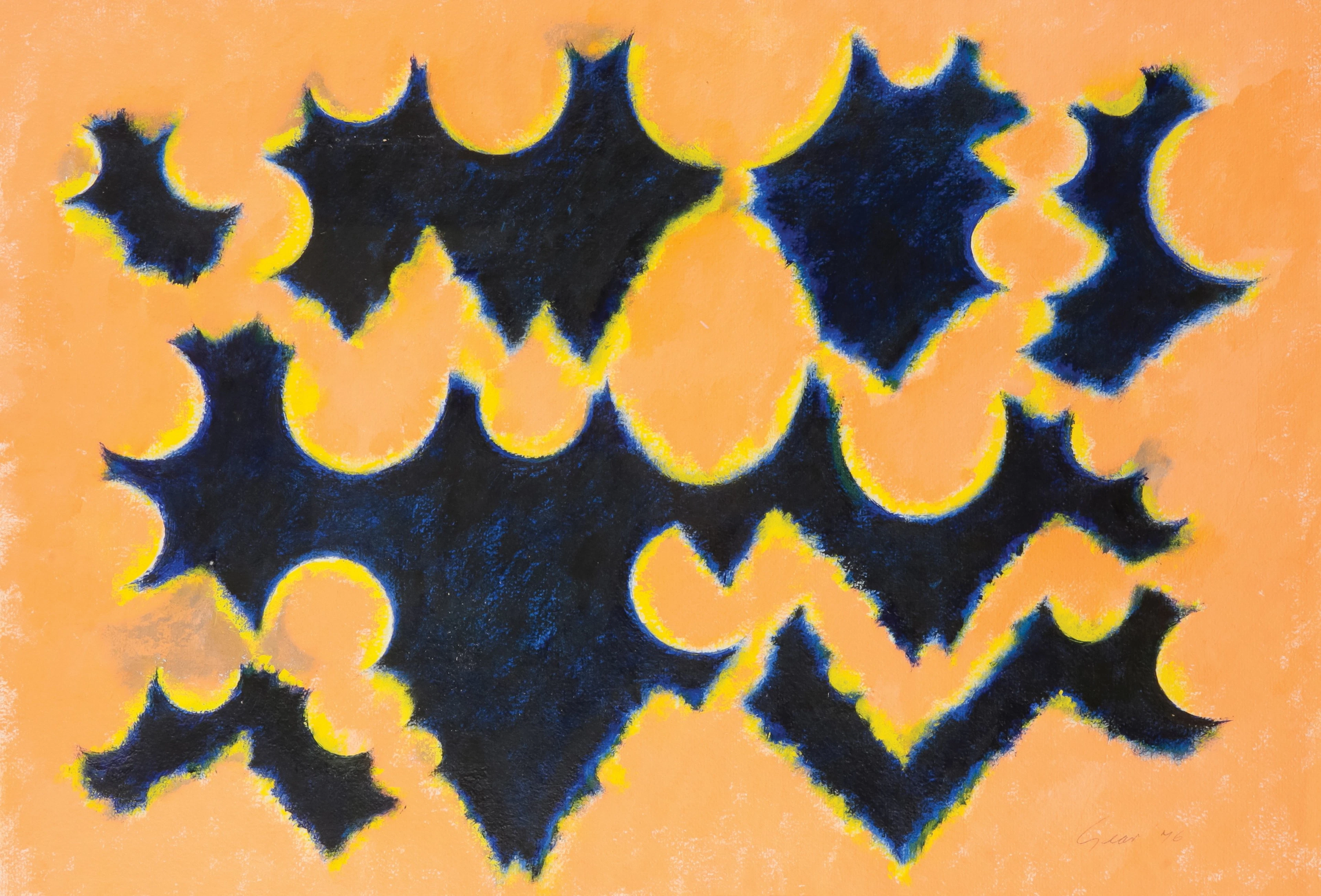 *WILLIAM GEAR (1915-1997) 'Coast Forms'