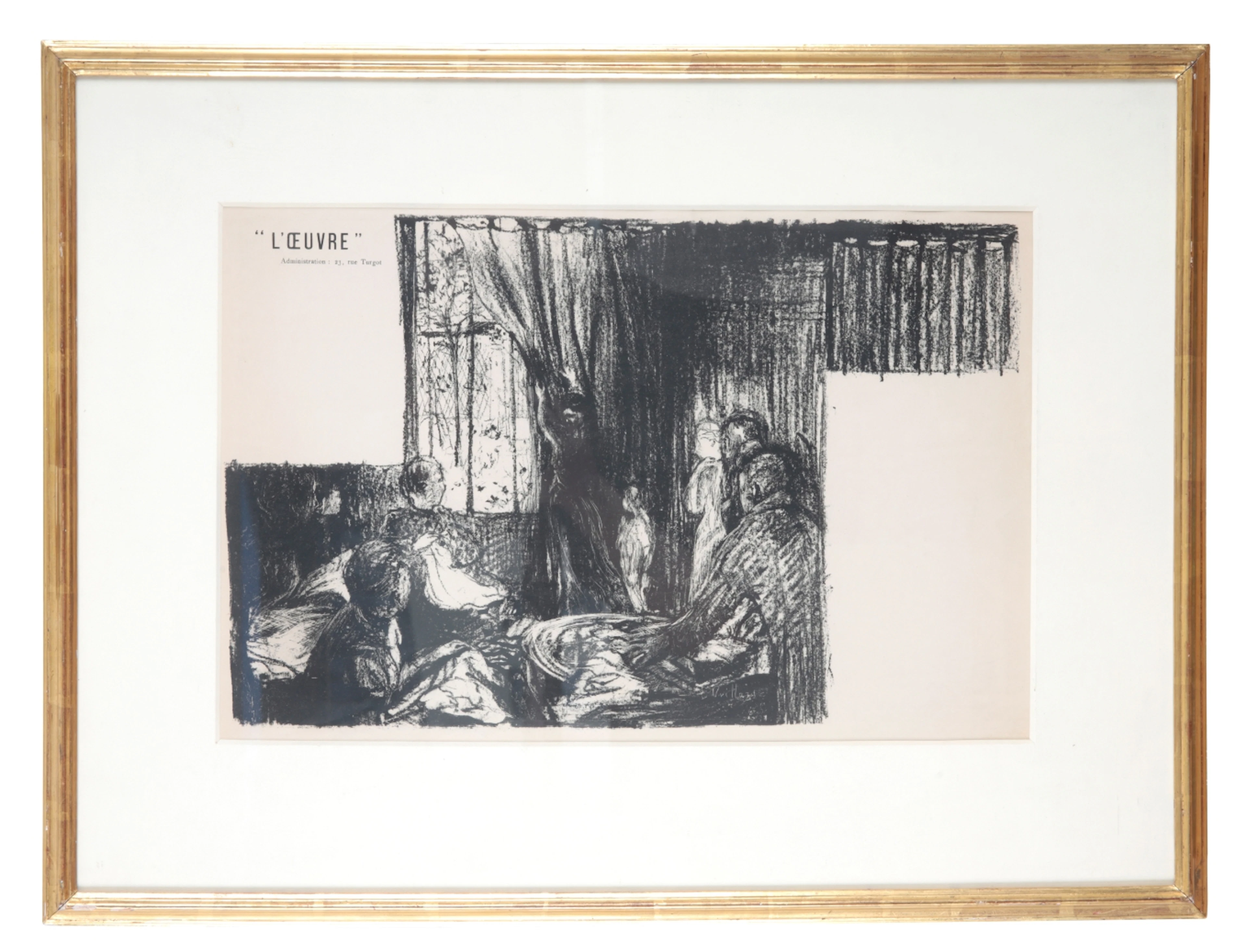 JEAN ÉDOUARD VUILLARD (1868-1940) 'L'OEUVRE'