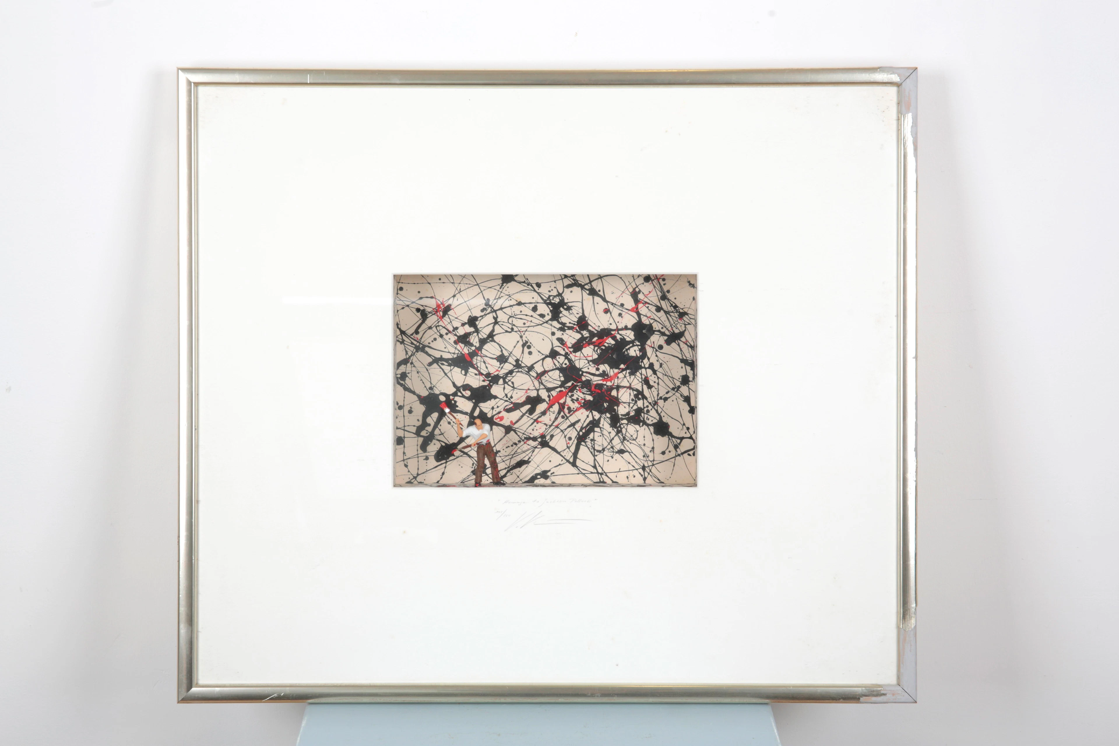 VOLKER KHUN (b. 1948) 'HOMAGE TO JACKSON POLLOCK'